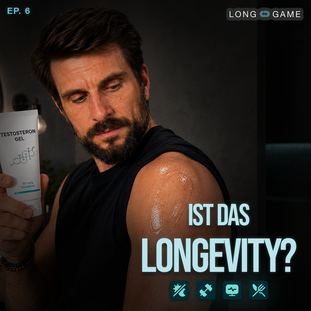 #36 Ich nehme jeden Morgen Testosteron (Longevity Tagebuch Folge 6)