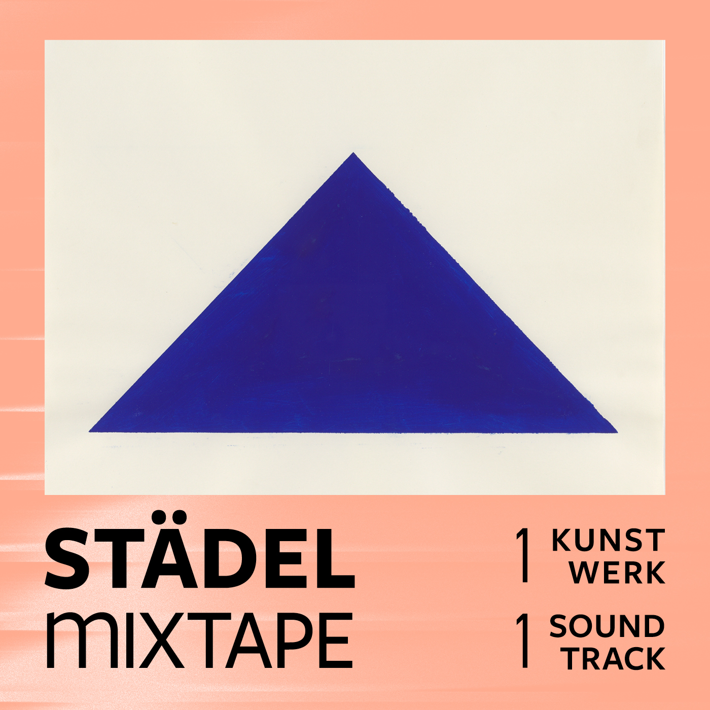 Blinky Palermo - Blaues Dreieck