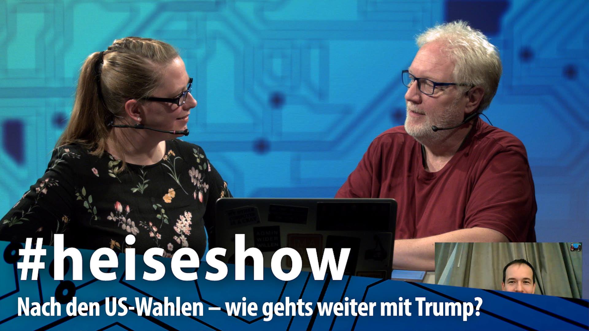 #heiseshow: Nach den US-Wahlen – wie gehts weiter mit Trump, Technologiepolitik, sozialen Medien?