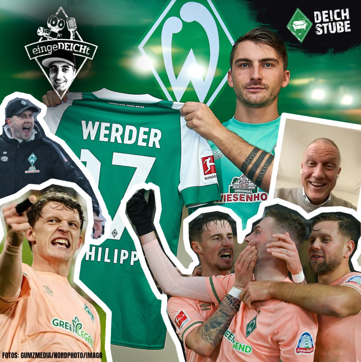 Nur Spaß?! Ivan Klasnic warnt Werder Bremen-Neuzugang Maximilian Philipp | eingeDEICHt Folge 18