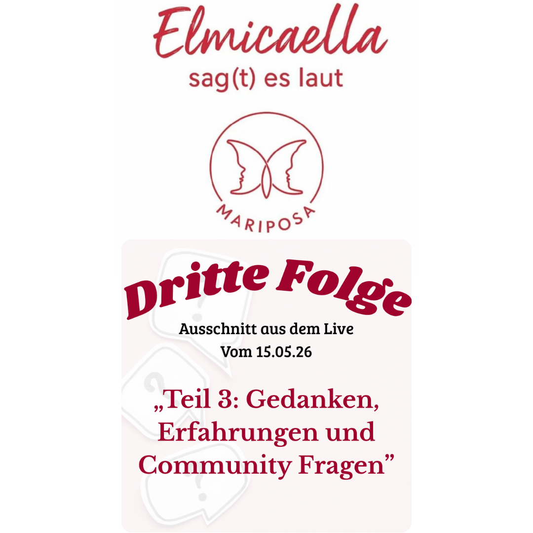 Teil 3: Gedanken, Erfahrungen und Community Fragen aus dem Live vom 15.05.26 episode artwork