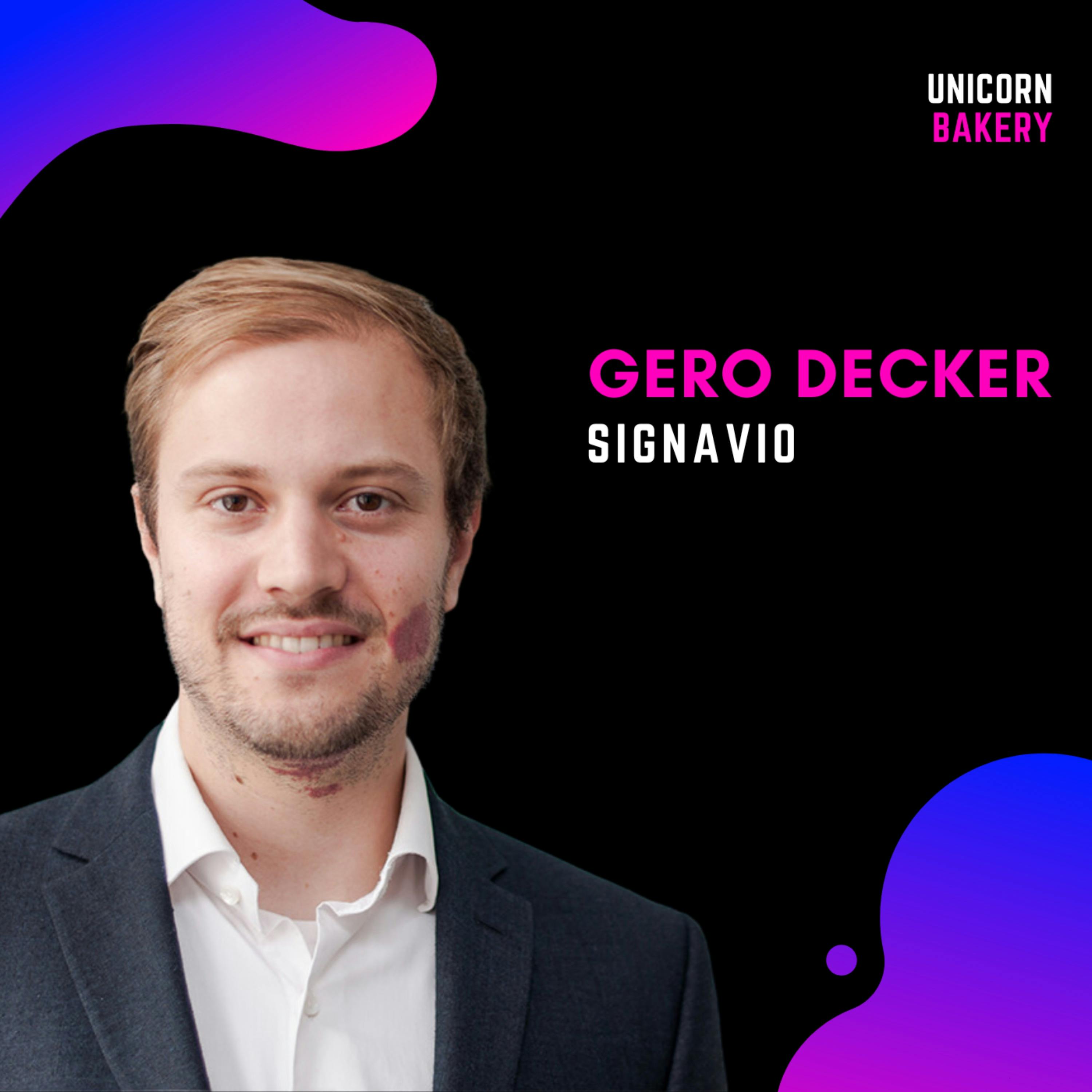 From University Project to Billion-Dollar Exit: SIGNAVIO - Together As One – with Signavio Co-Founder & CEO Gero Decker episode artwork