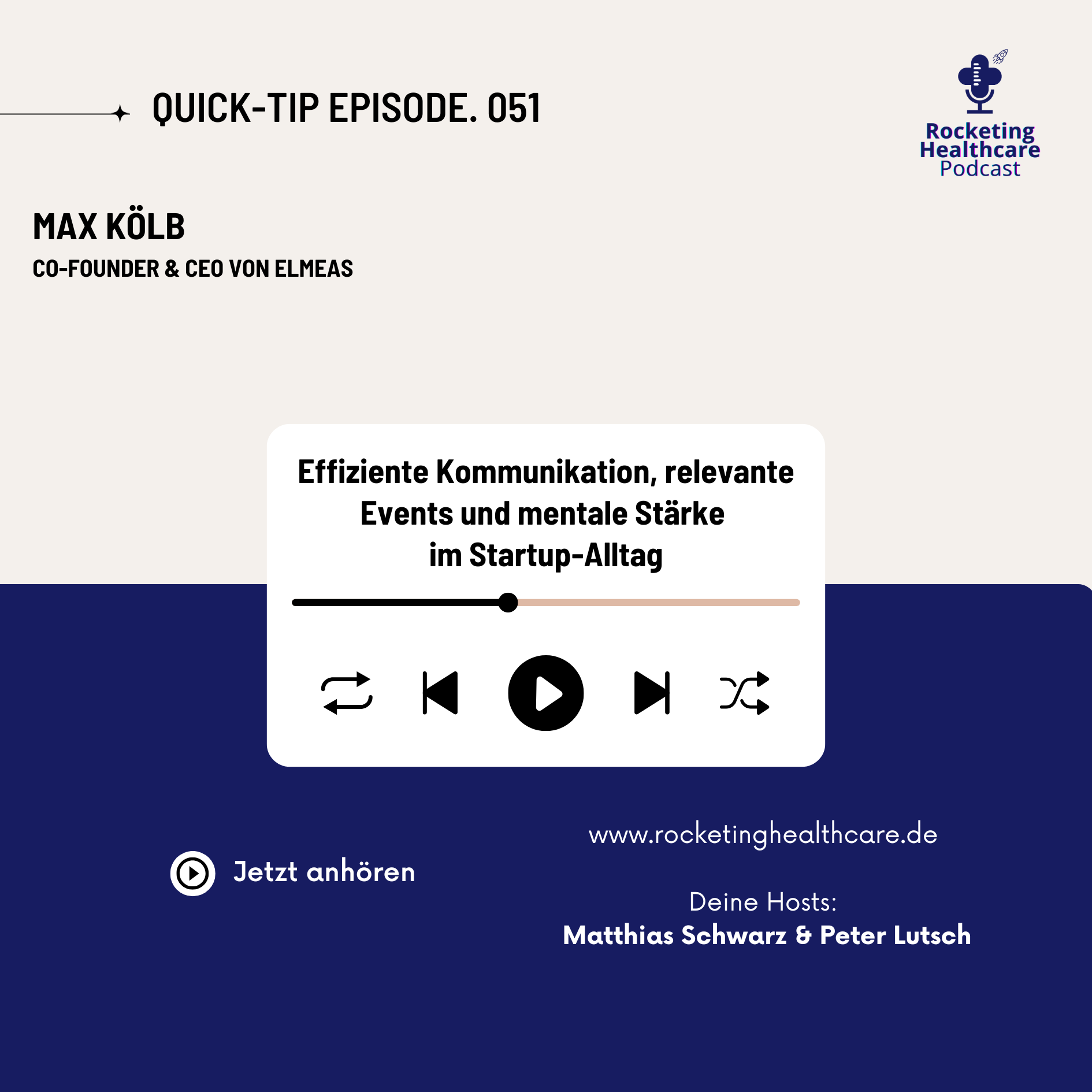 Rocketing Healthcare: Startups & Innovationen im Gesundheitswesen