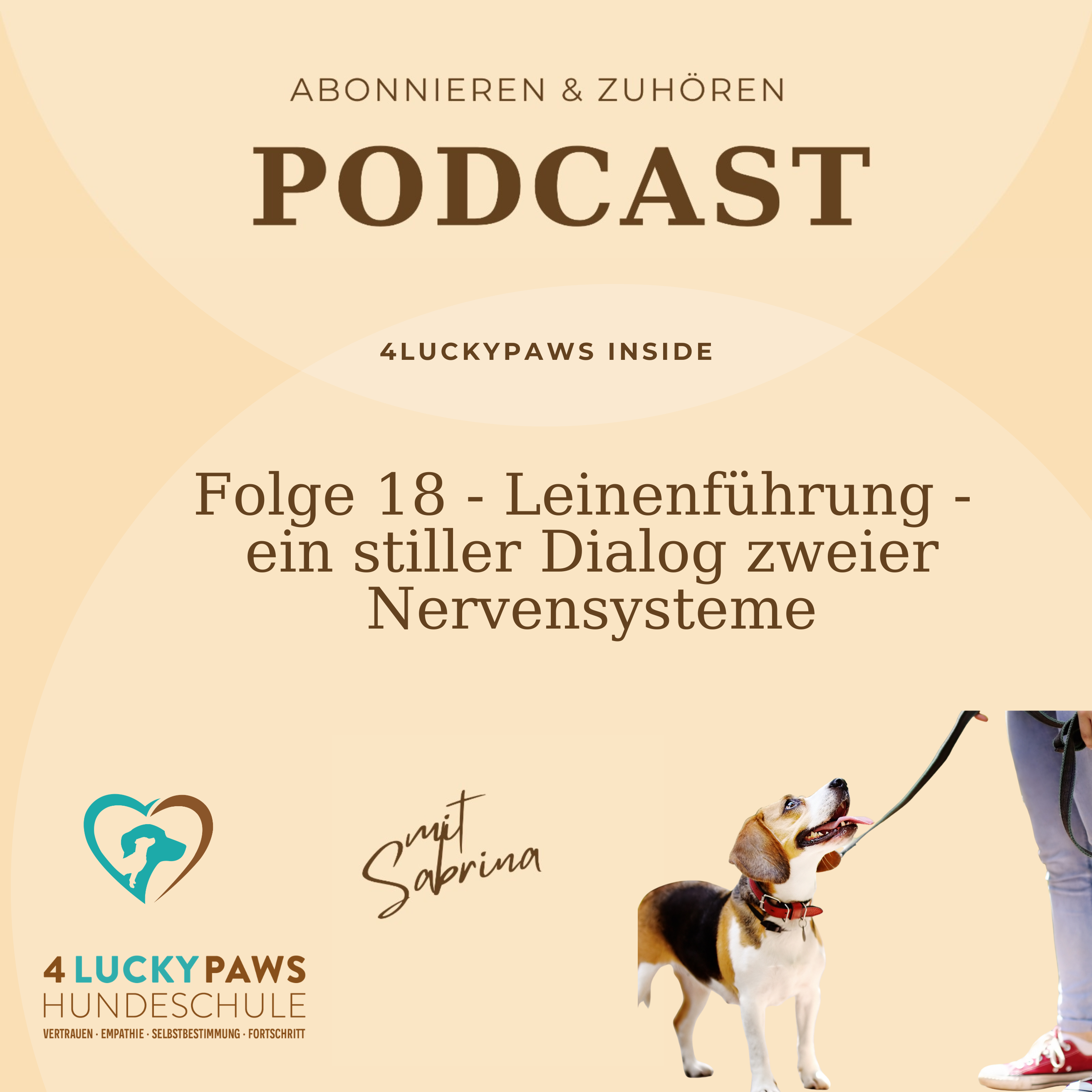 Folge 18 - Leinenführung - ein stiller Dialog zweier Nervensysteme episode artwork
