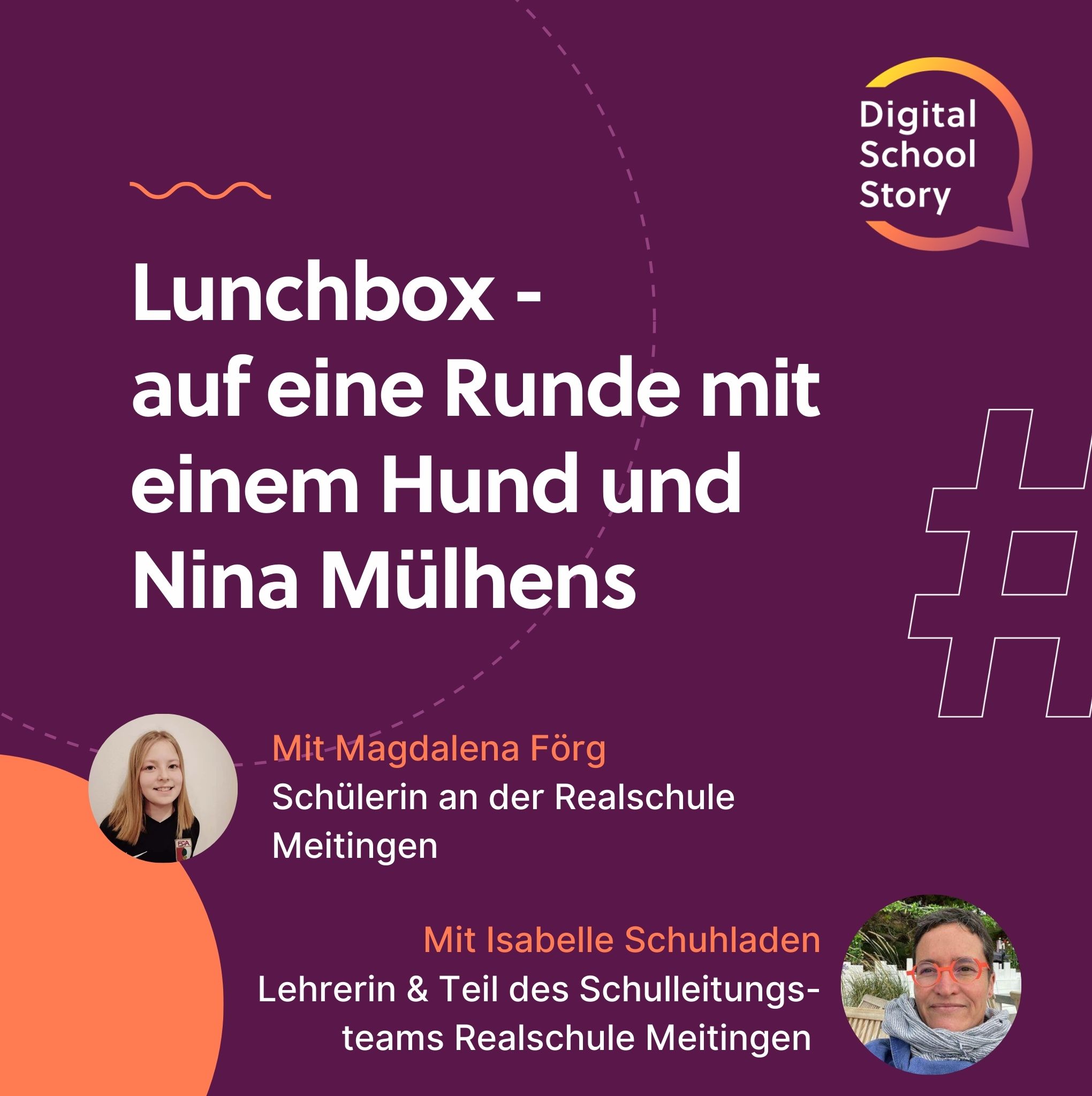 Lunchbox - auf eine Runde mit einem Hund und Nina Mülhens