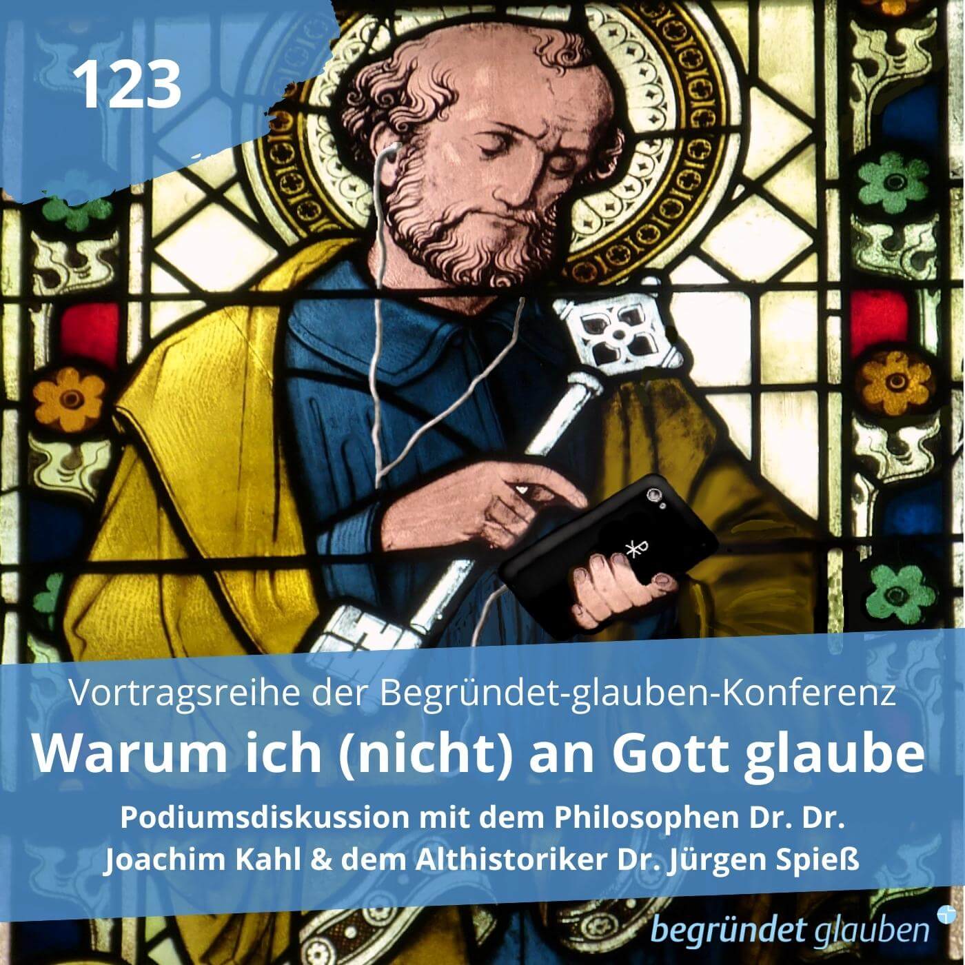 Teil 1 - Podiumsdiskussion: Warum ich (nicht) an Gott glaube - mit Dr