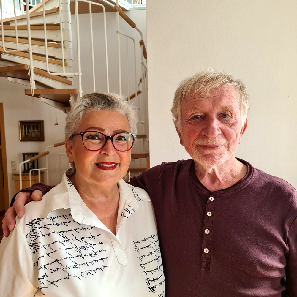 Schwarz hören: Petra Schwarz im Gespräch mit Hermann Beyer über Leben und Tod