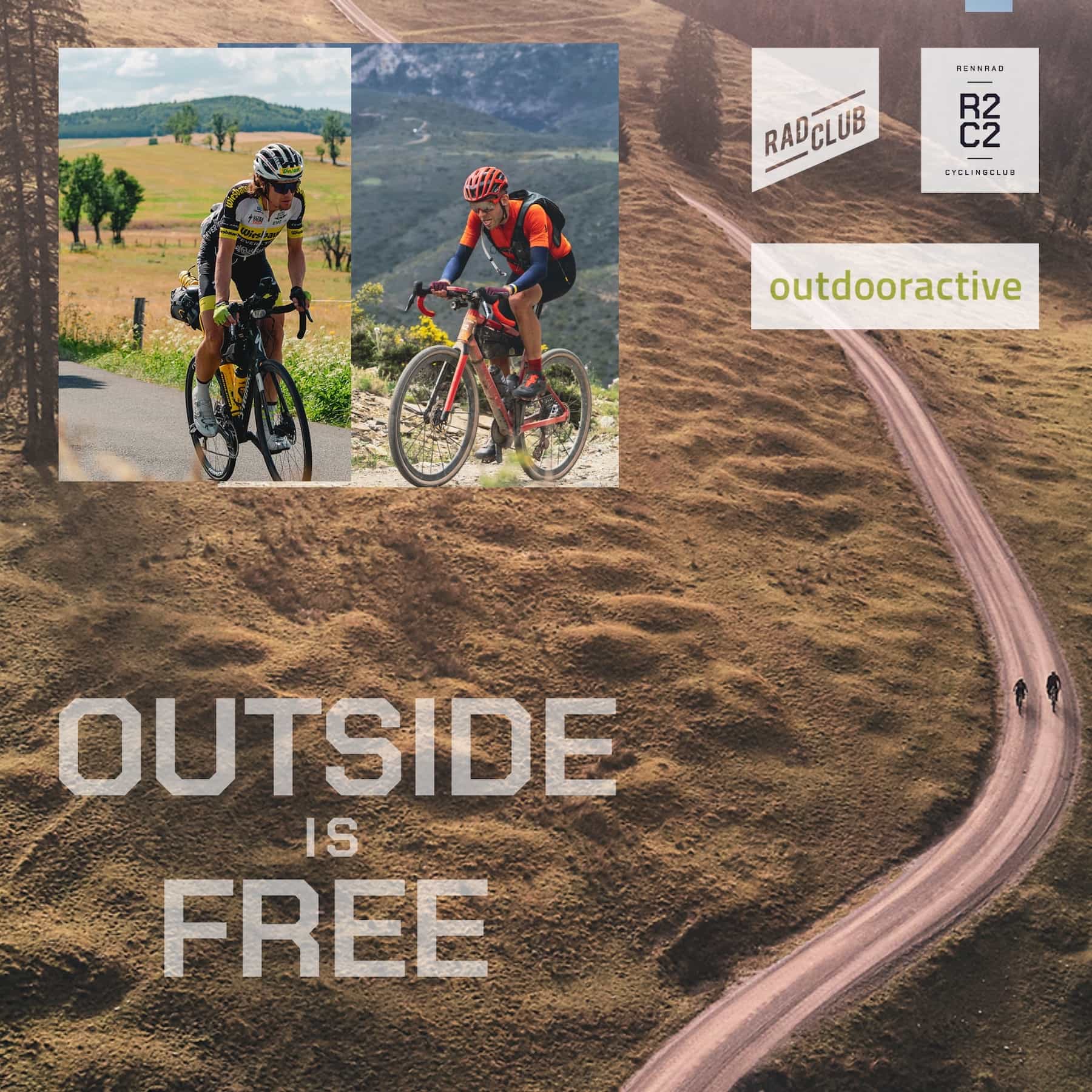 Outside is free