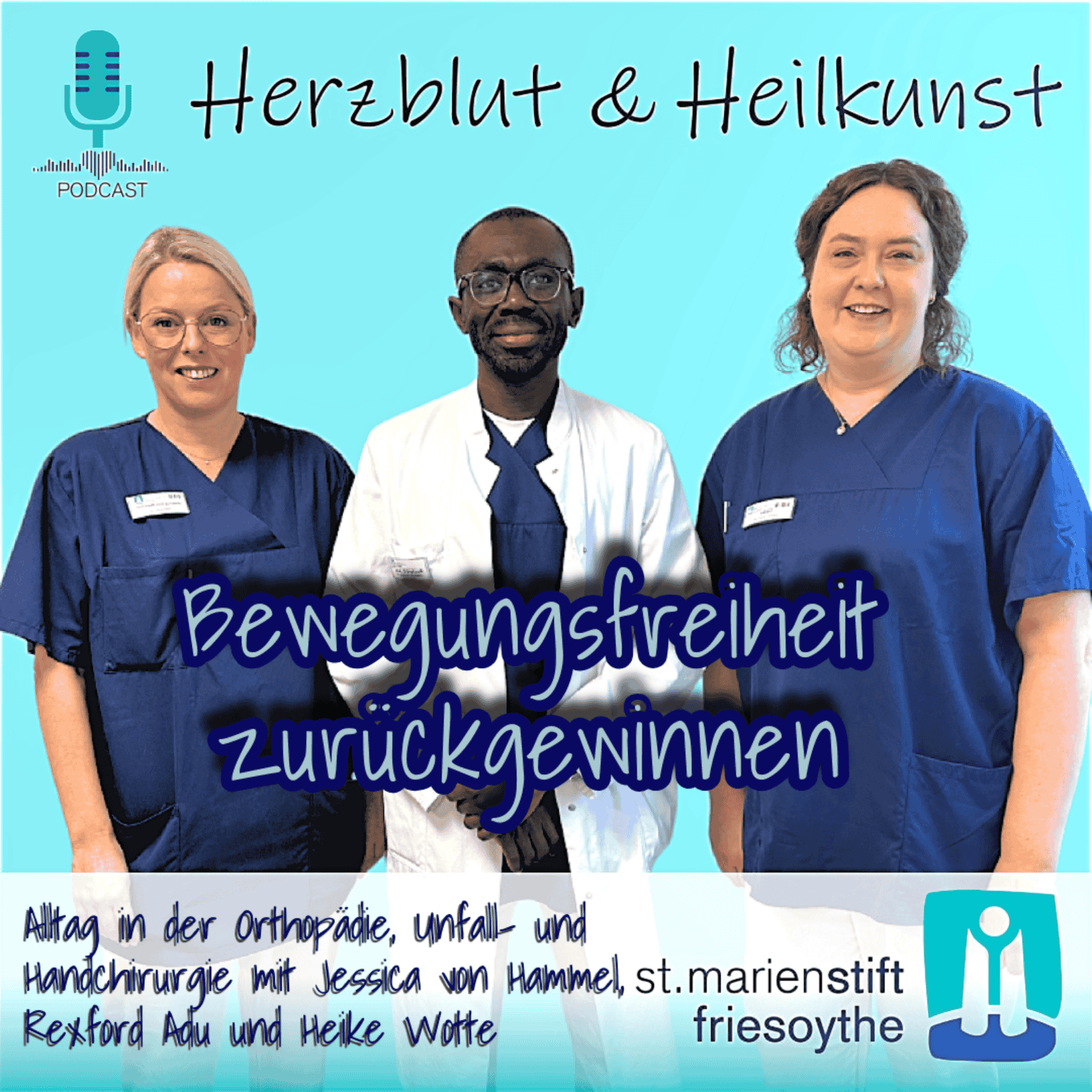 Folge 7: Bewegungsfreiheit zurückgewinnen - so hilft die Orthopädie, Unfall- und Handchirurgie im St.-Marien-Hospital episode artwork