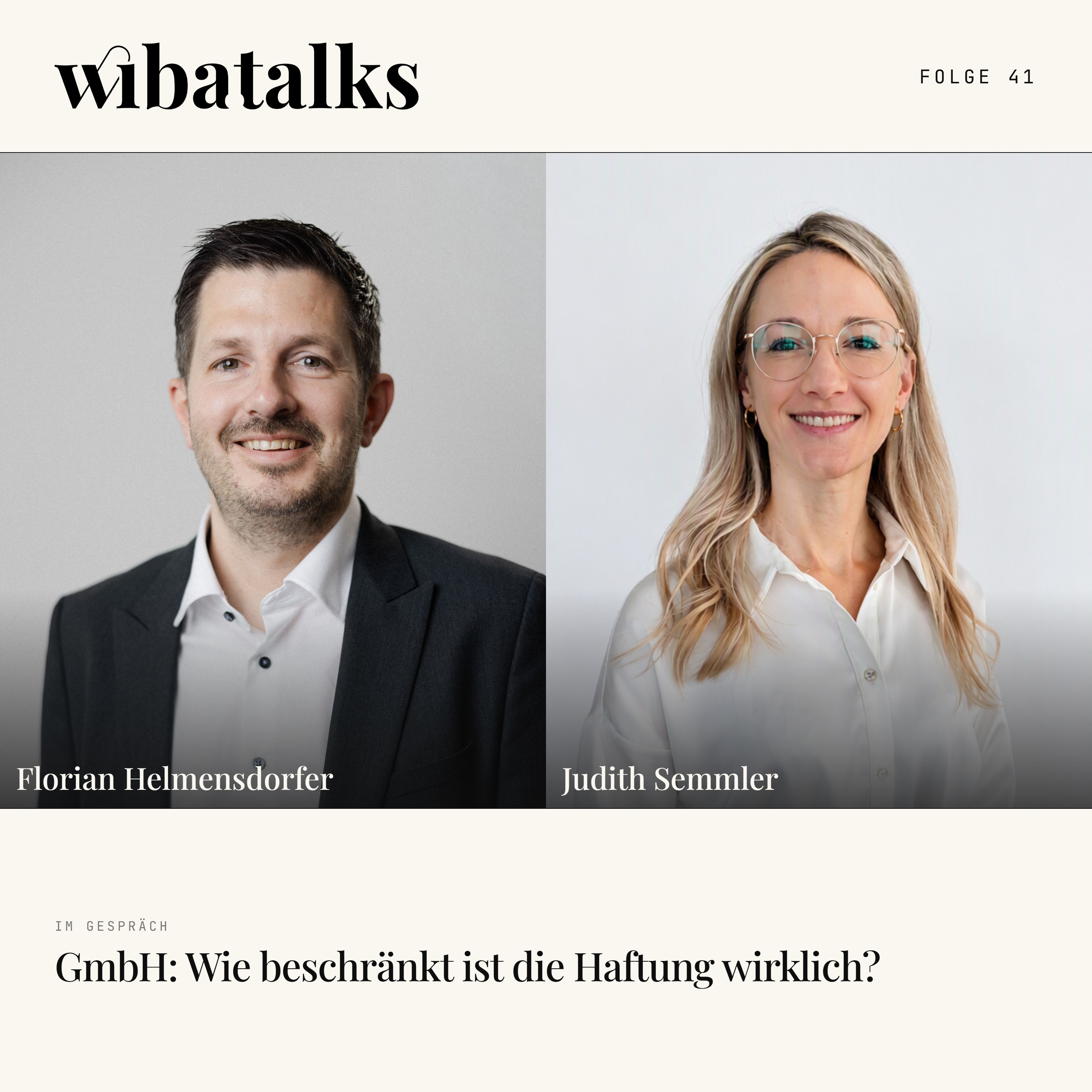 Folge 41 – GmbH: Wie beschränkt ist die Haftung wirklich? episode artwork