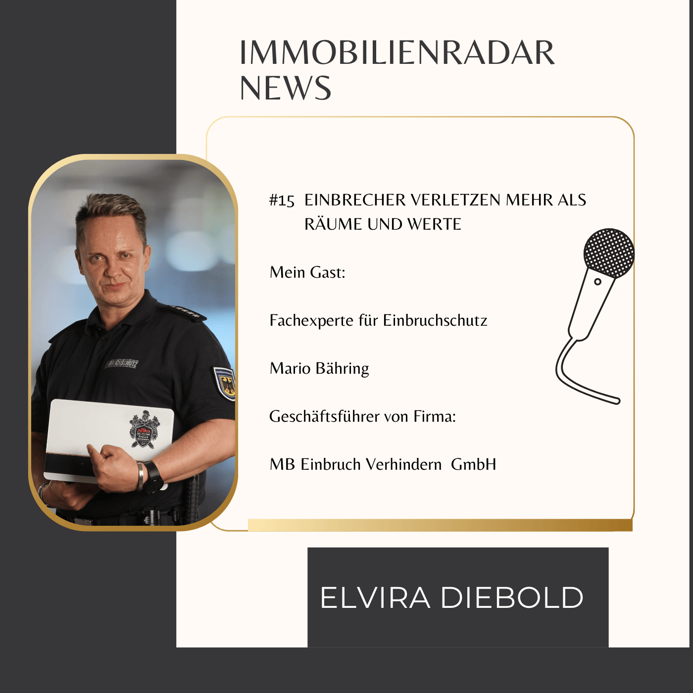 Elvira Diebold: Immobilien auf der Tonspur