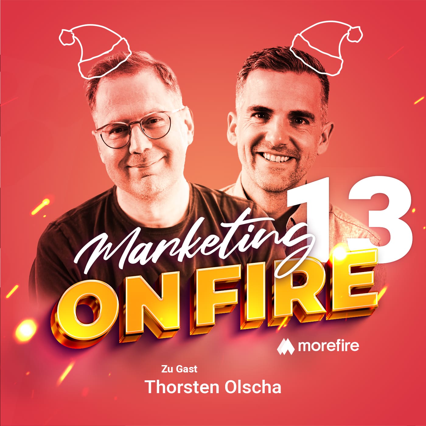 #13 | KI im Marketing - Thorsten Olscha | Marketing on fire episode artwork
