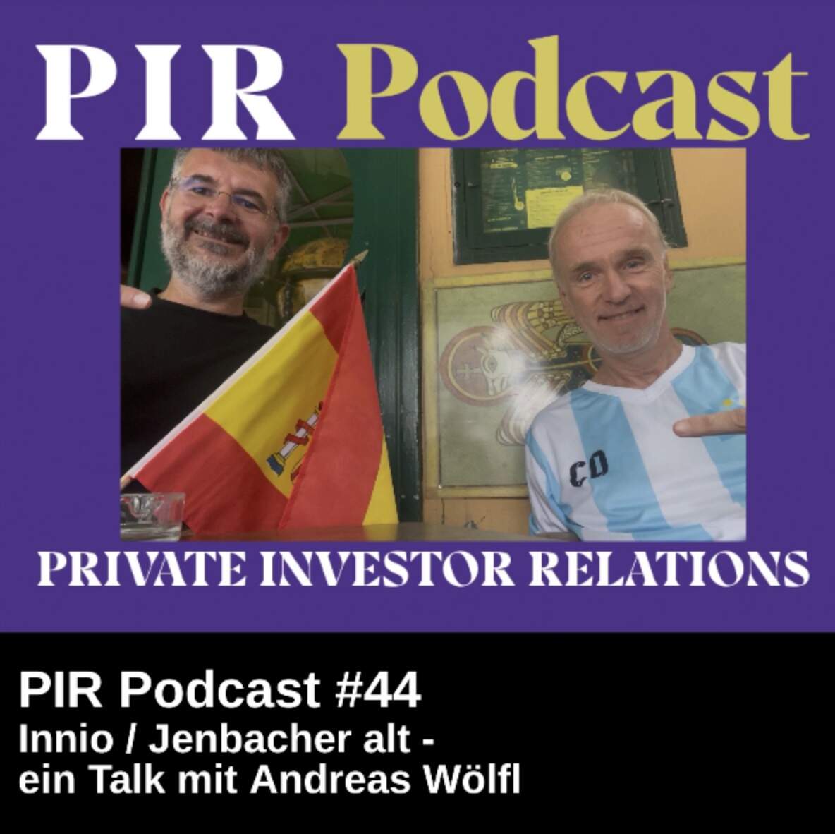 Private Investor Relations Podcast #44: Innio / Jenbacher alt - ein Talk mit Andreas Wölfl episode artwork