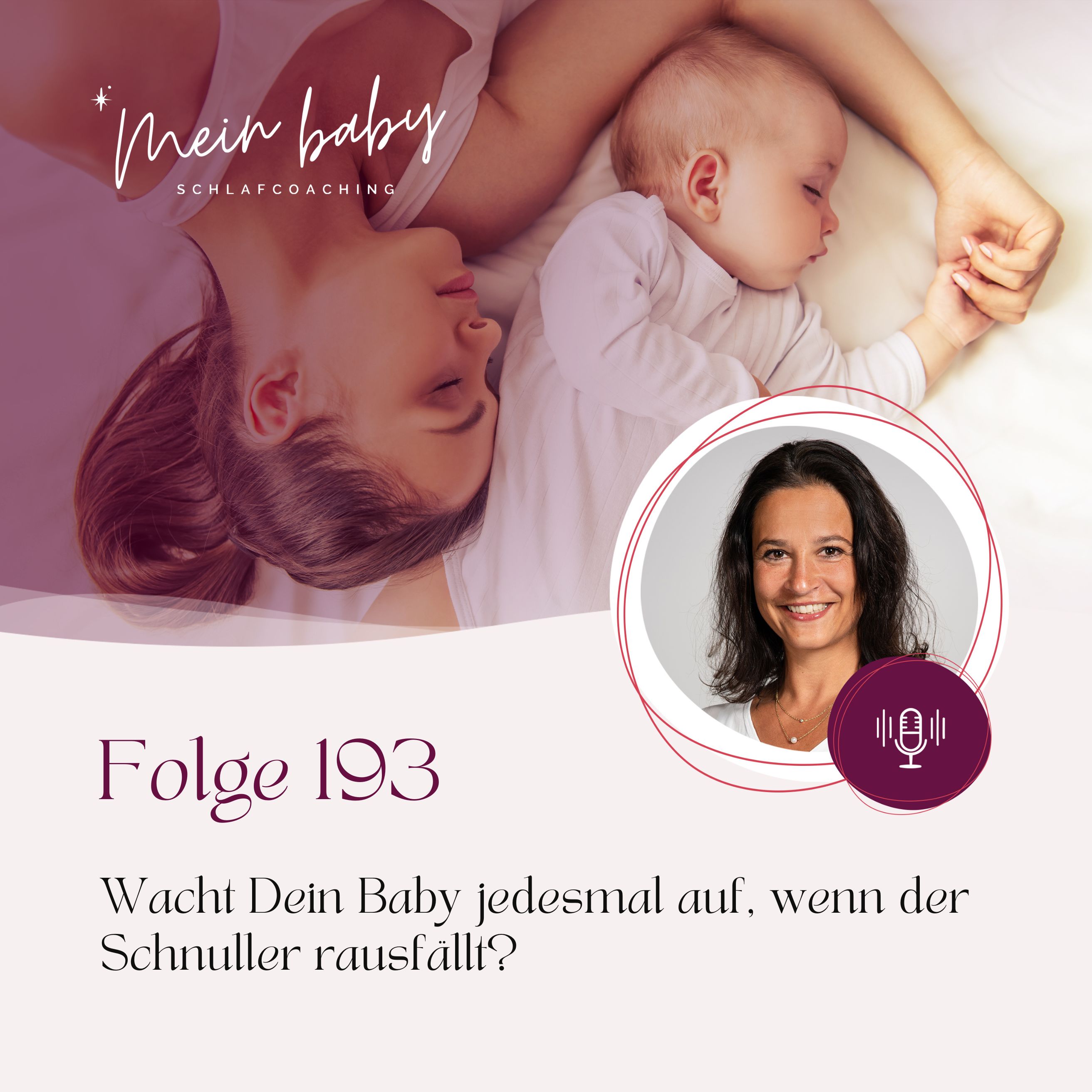 Wacht Dein Baby jedesmal auf, wenn der Schnuller rausfällt?