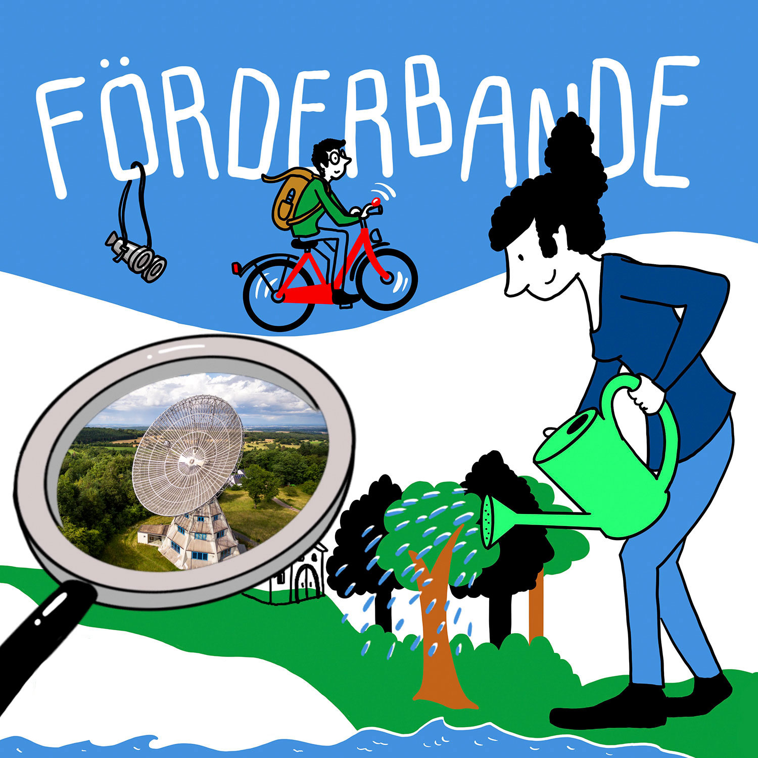 Förderbande – ein Podcast der NRW-Stiftung