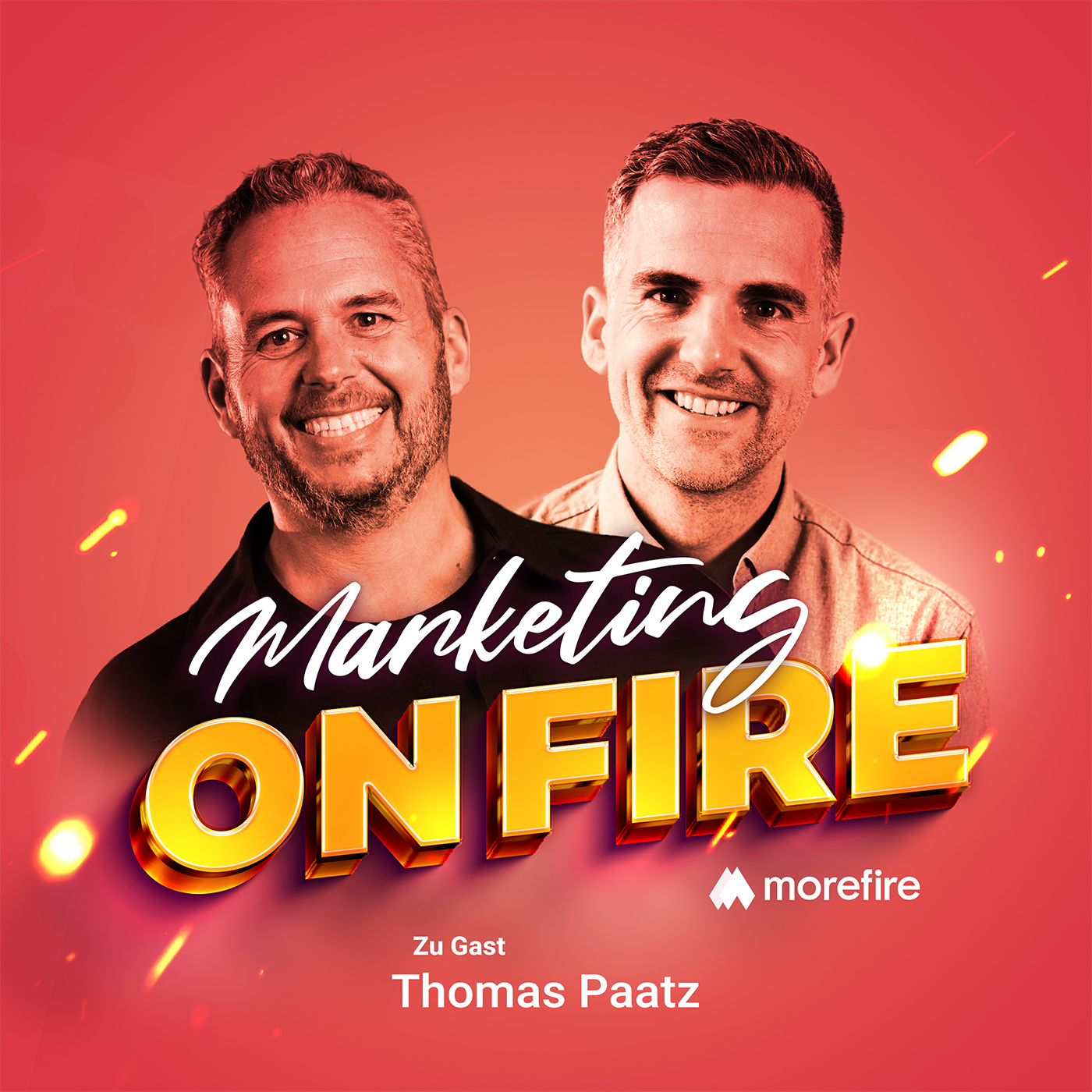 Content Marketing Best Practice - erfolgreicher Webseiten-Aufbau in Zeiten von KI | Marketing on Fire #343 episode artwork