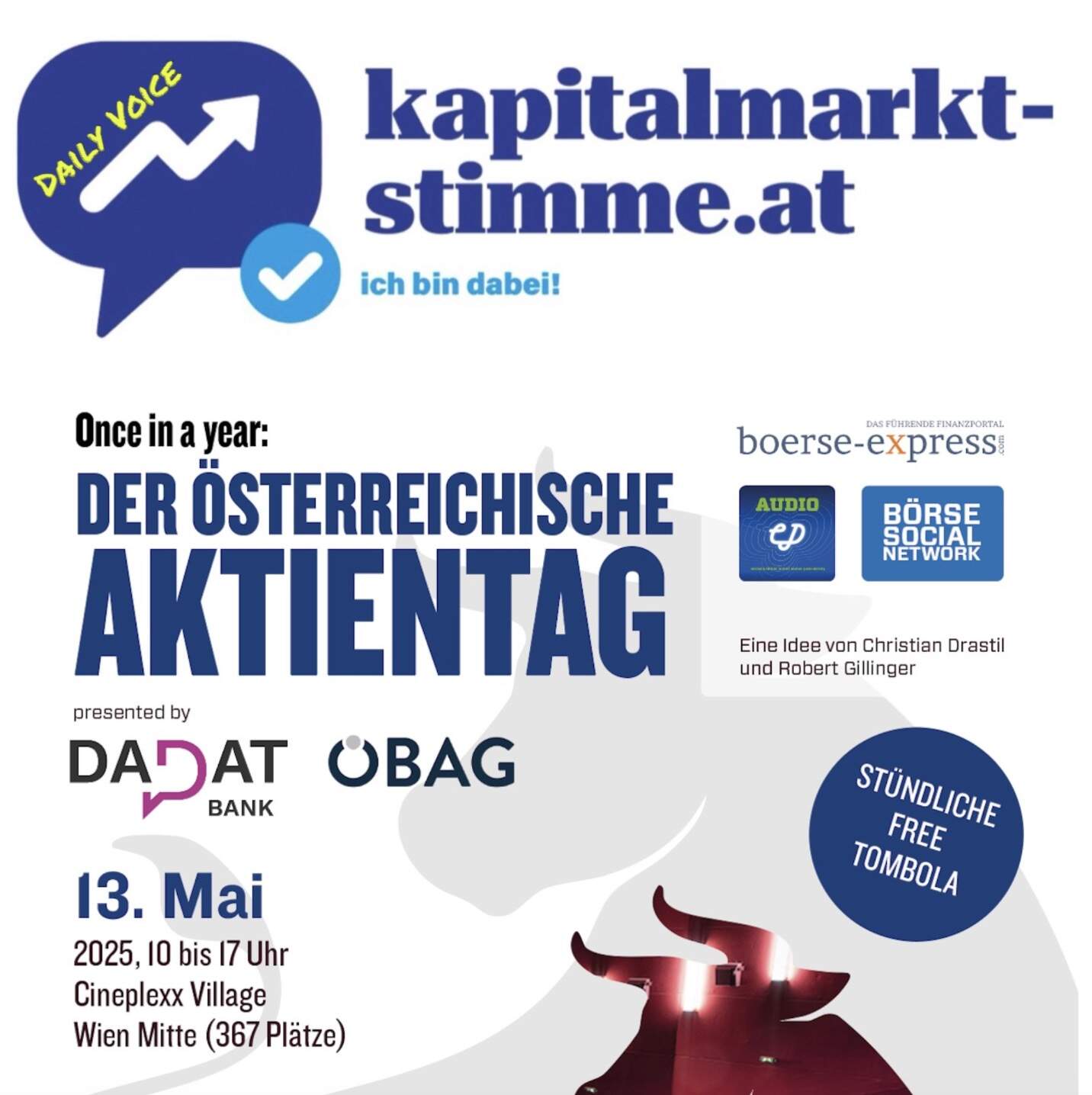 kapitalmarkt-stimme.at daily voice 71/365: Nähere Infos und Dank an die Presenting Partner des Österreichischen Aktientags am 13.5.