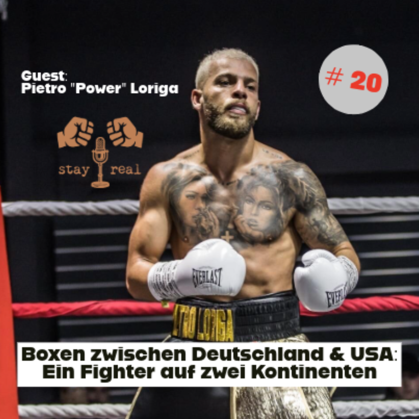 # 20 I Guest: Pietro "Power" Loriga 🥊❤️ (über Floyd Mayweather I Hollywood I Vegas und München) episode artwork