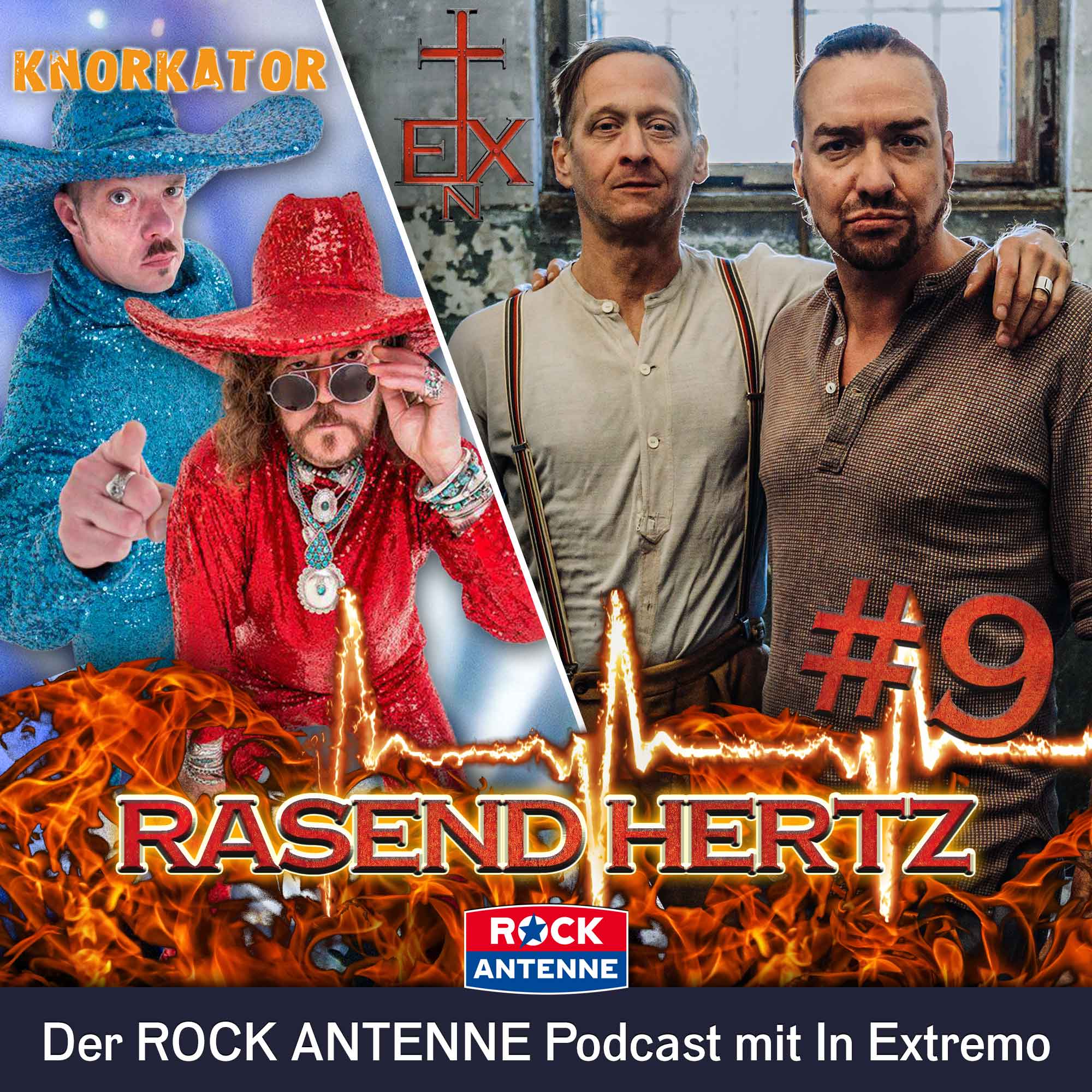 Rasend Hertz: Der ROCK ANTENNE Podcast mit In Extremo