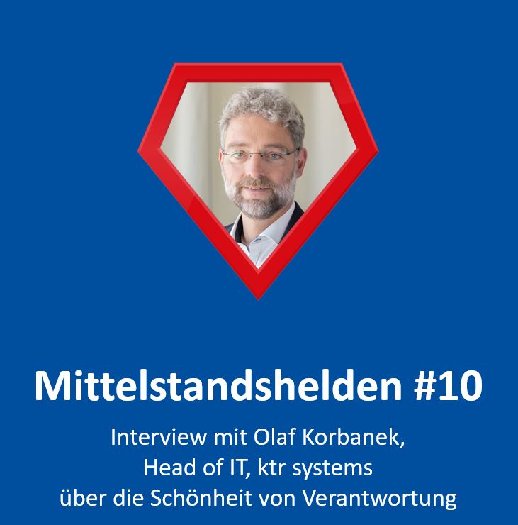 Podcast #10: Interview mit Olaf Korbanek, Head of IT, ktr systems episode artwork