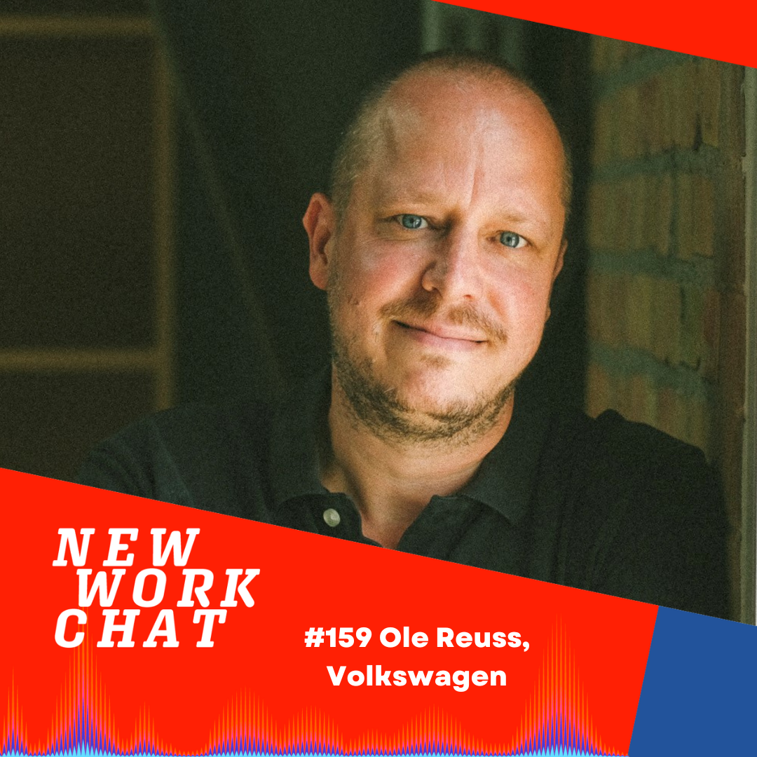 #159 Ole Reuss, Lead Software Innovation & Development Center Volkswagen: Vom TV-Regisseur zum agilen Changemaker episode artwork