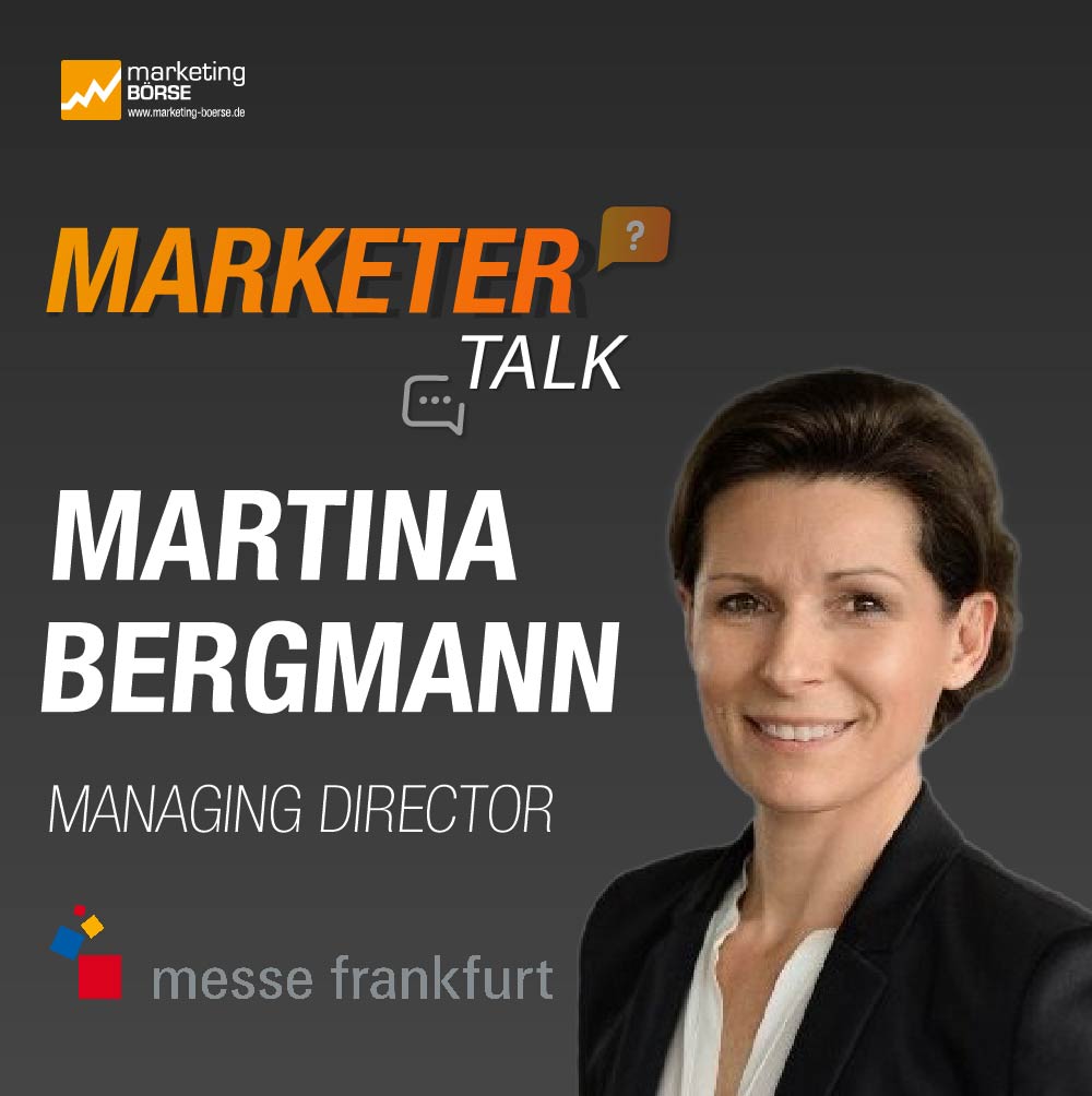 Marketer Talk mit Martina Bergmann von der Messe Frankfurt episode artwork