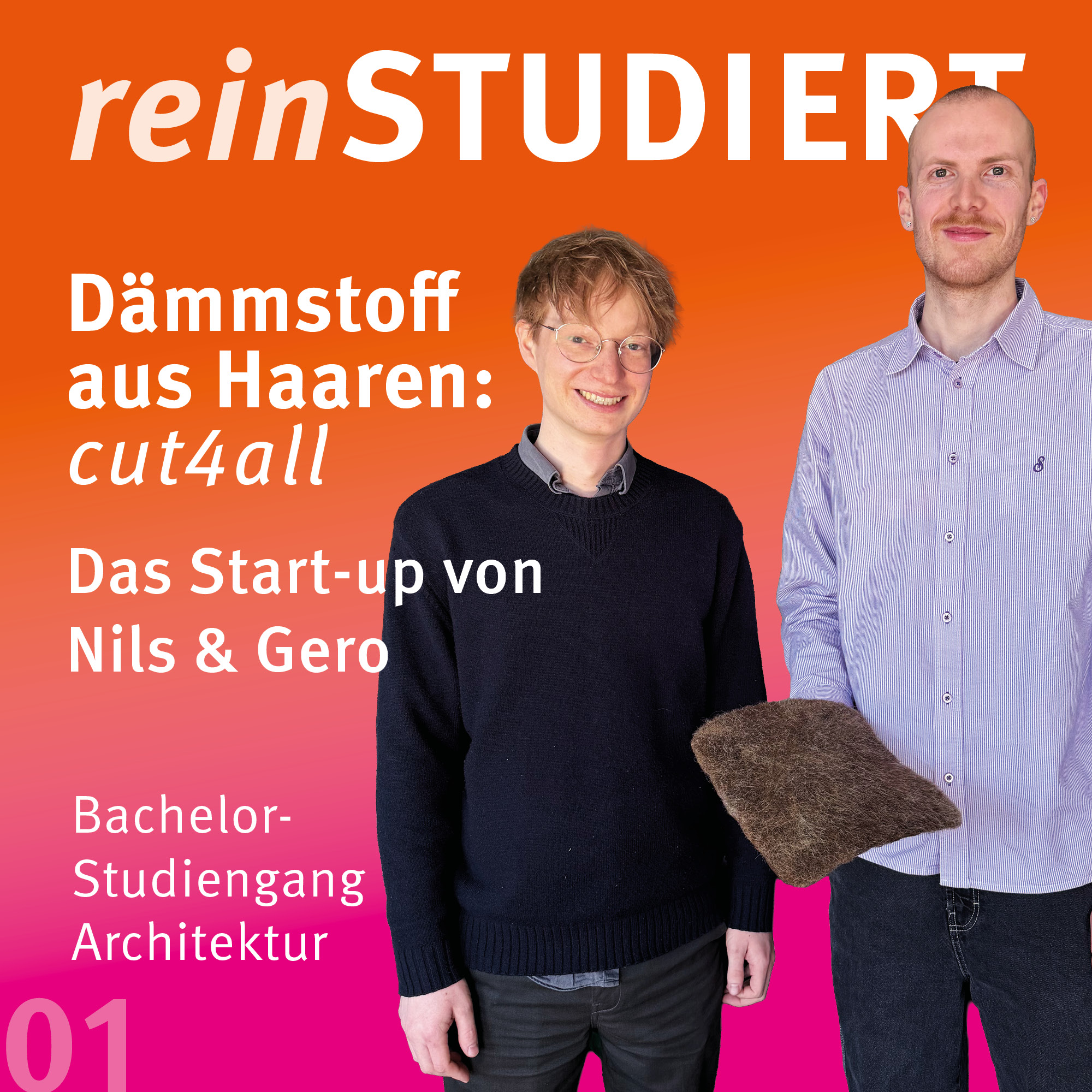 Dämmstoff aus Haaren: cut4all episode artwork