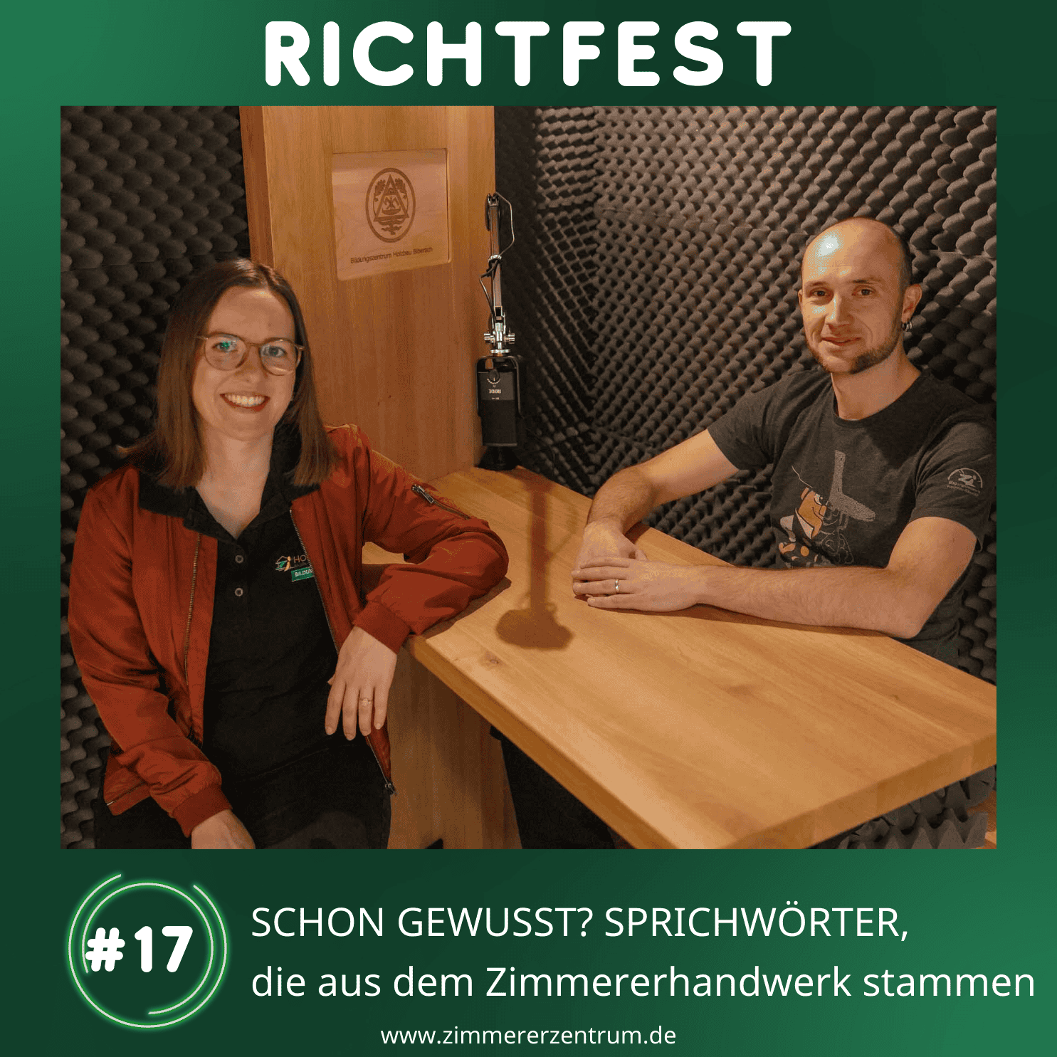 Richtfest - der Podcast vom Bildungszentrum Holzbau