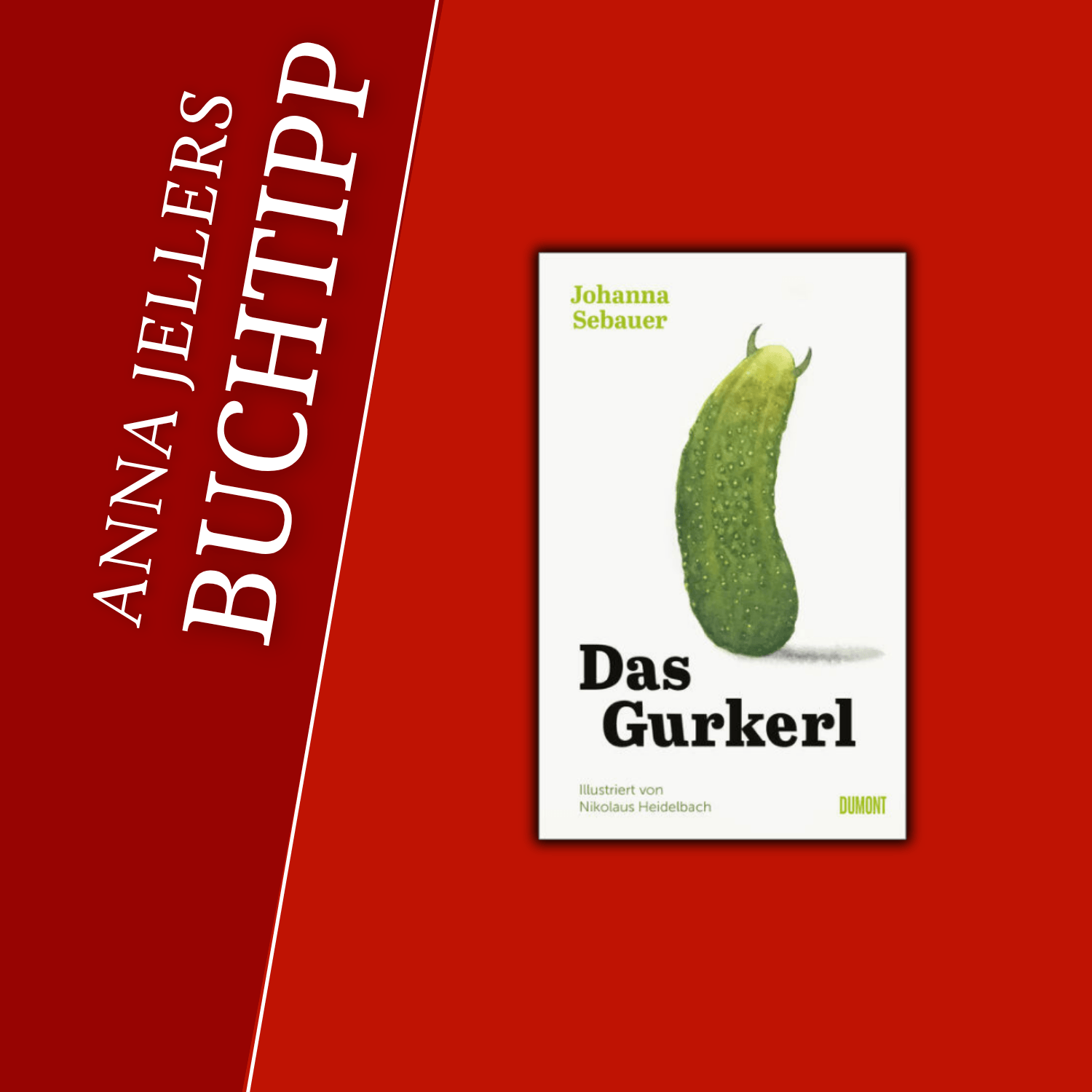 Anna Jellers Buchtipp | Johanna Sebauer: Das Gurkerl episode artwork