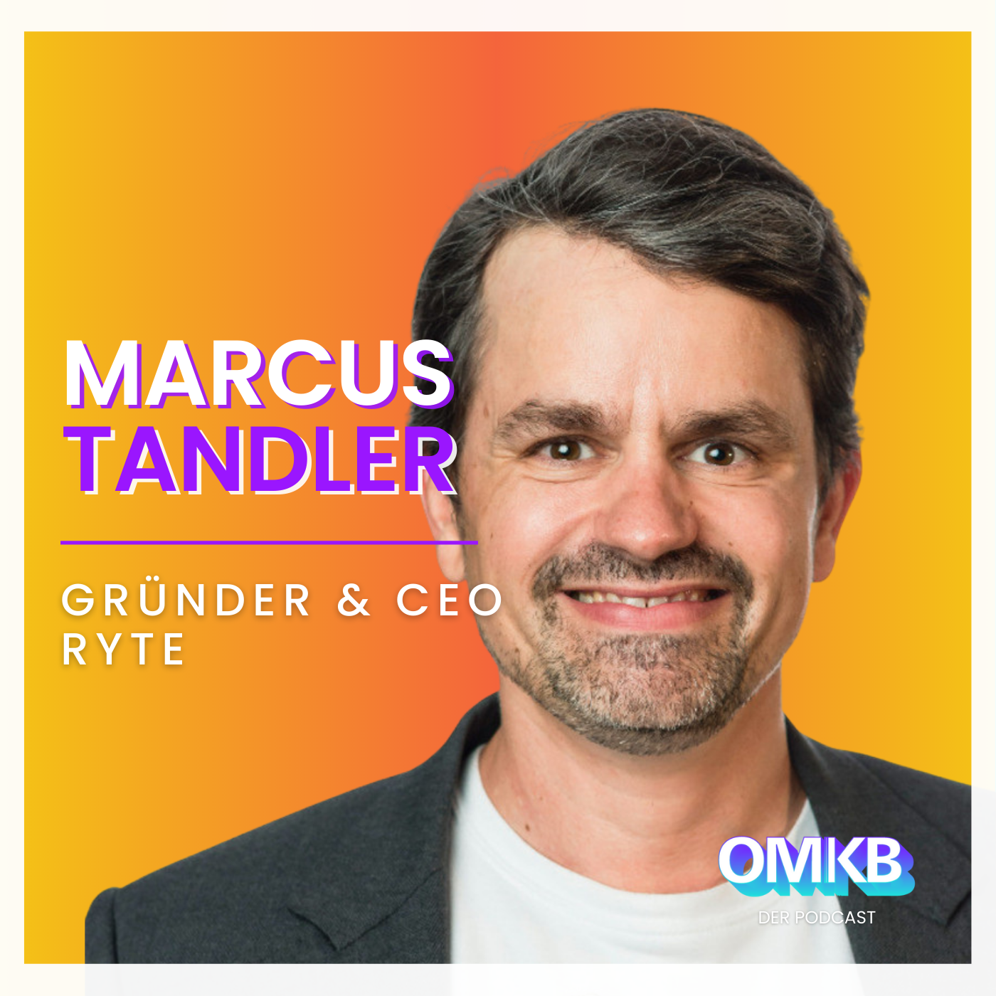 Cover der Podcast-Episode: OMKB #8 mit Marcus Tandler, Gründer & CEO - Ryte