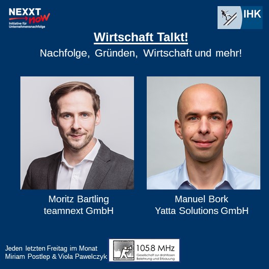 Wirtschaft Talkt! – Nachfolge, Gründung und mehr