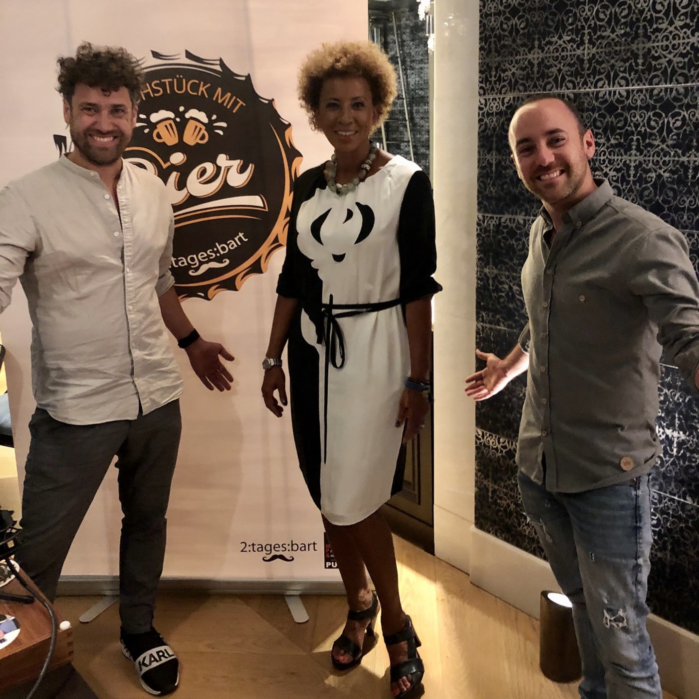 Frühstück mit Bier - Persönlichkeiten ganz entspannt