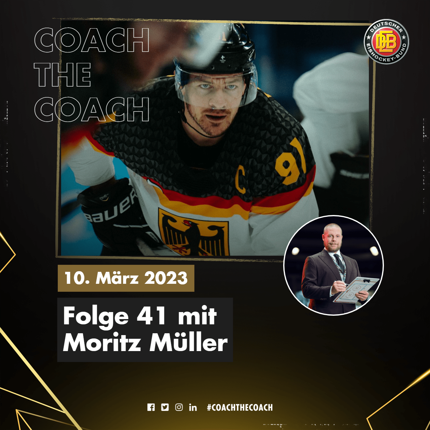 DEB Eishockey-Trainerausbildung I COACH THE COACH Podcast