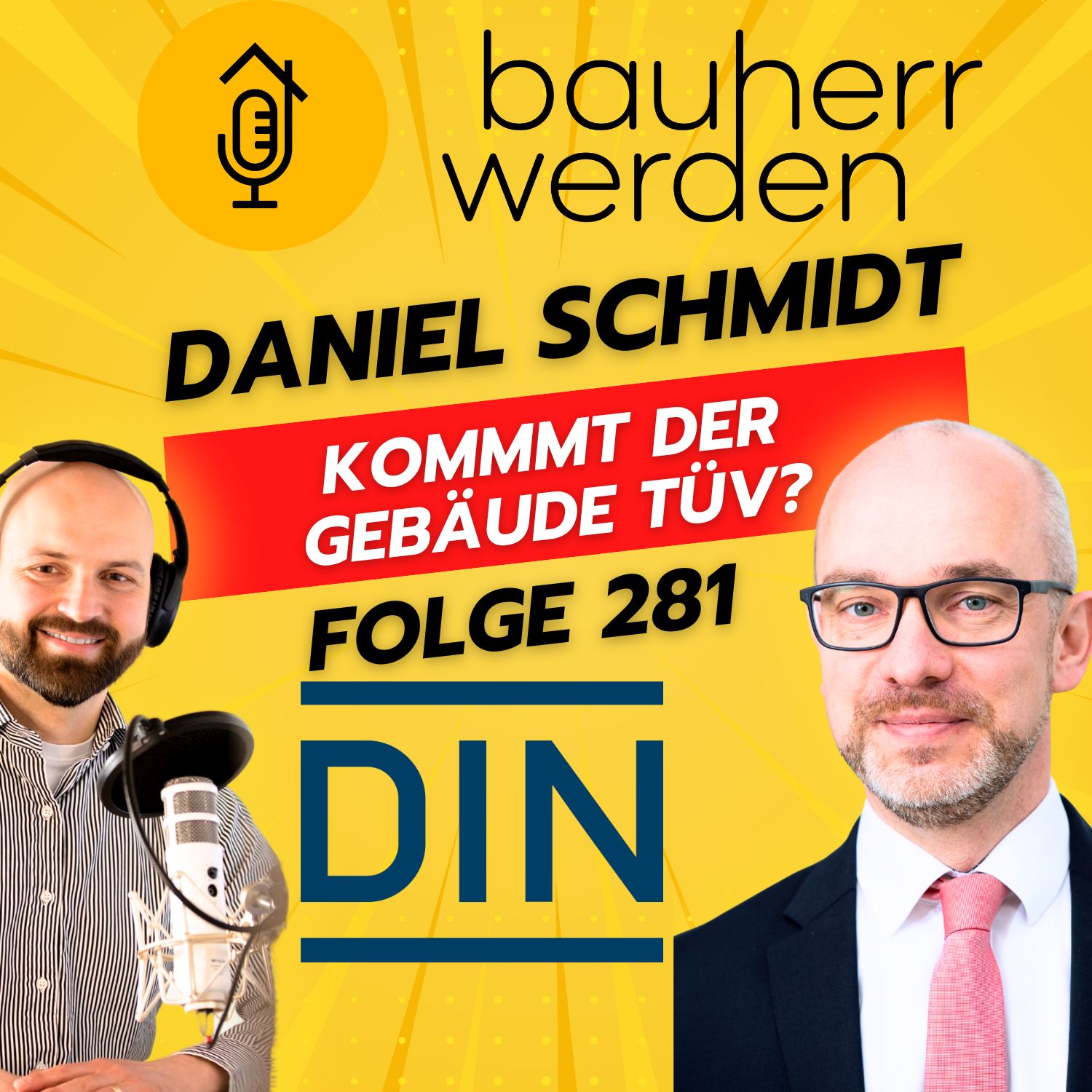 281 kommt der Gebäude TÜV?  Hintergründe und Mythen zur Verkehrssicherheitsprüfung mit Daniel Schmidt von DIN