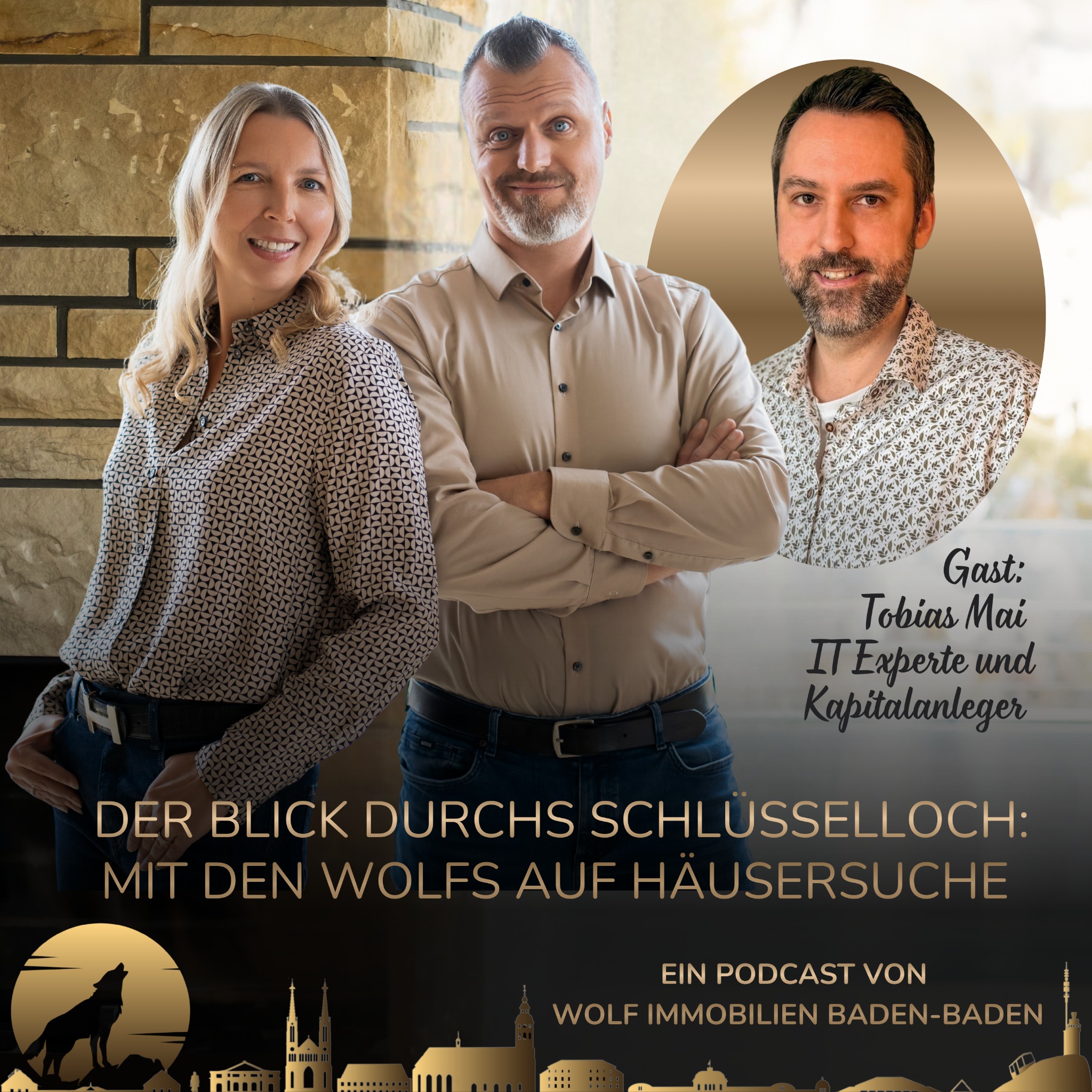 Der Blick durchs Schlüsselloch – mit den Wolfs auf Häusersuche