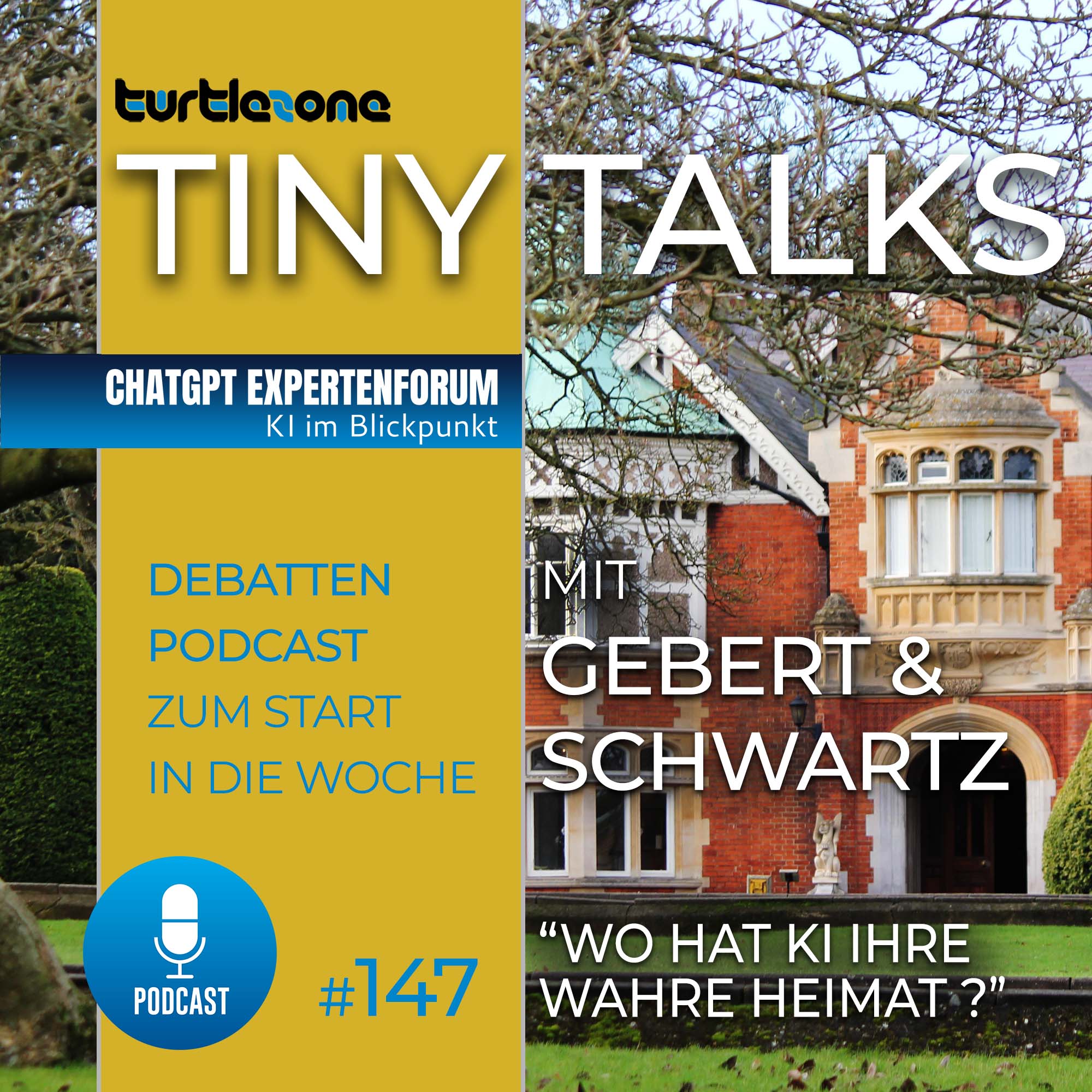 Turtlezone Tiny Talks - Der Debatten-Podcast mit Gebert und Schwartz