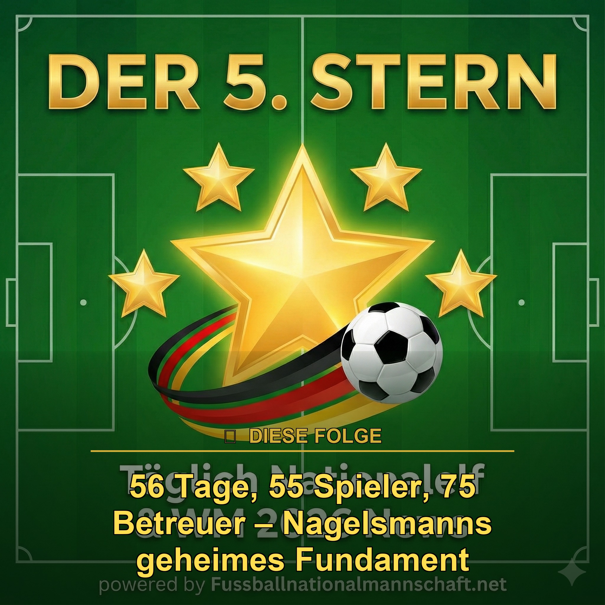 WM 2026 Podcast-Sonderfolge zur DFB Kadernominierung: 56 Tage, 55 Spieler, 75 Betreuer episode artwork