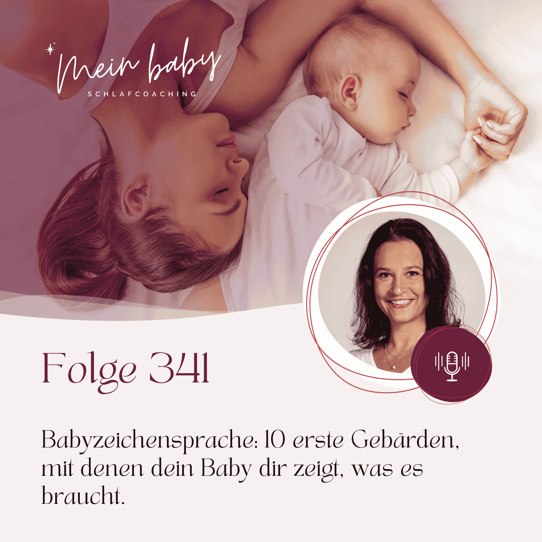 Babyzeichensprache: 10 erste Gebärden, mit denen dein Baby dir zeigt, was es braucht.