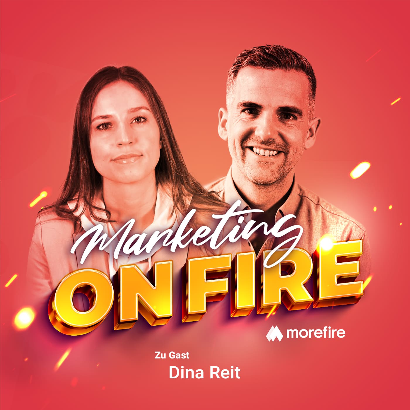 Die Chef-Influencerin aus dem Mittelstand - von 0 auf 50.000 Follower auf LinkedIn | Marketing on fire #305 episode artwork