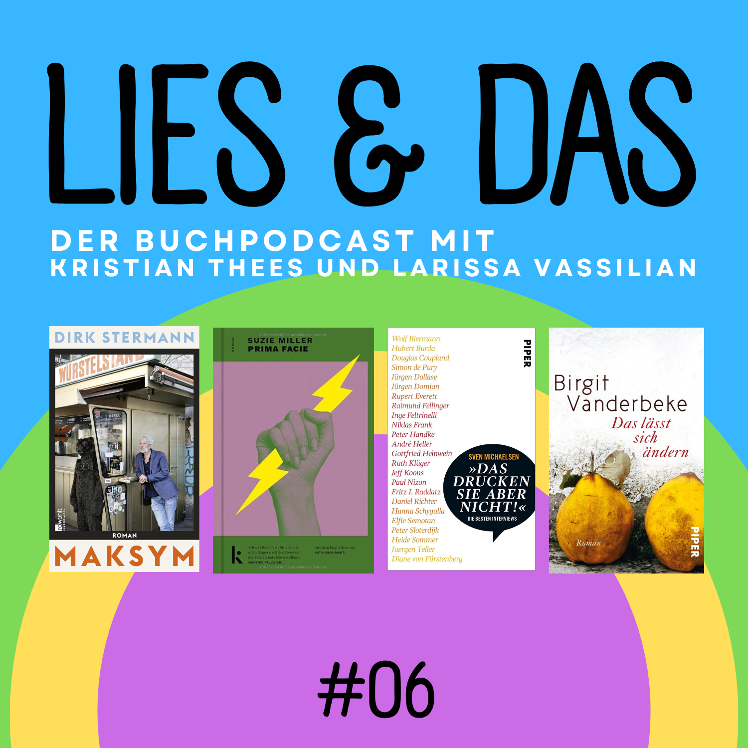 Lies und das - der Podcast für alle, die gerne Bücher lesen