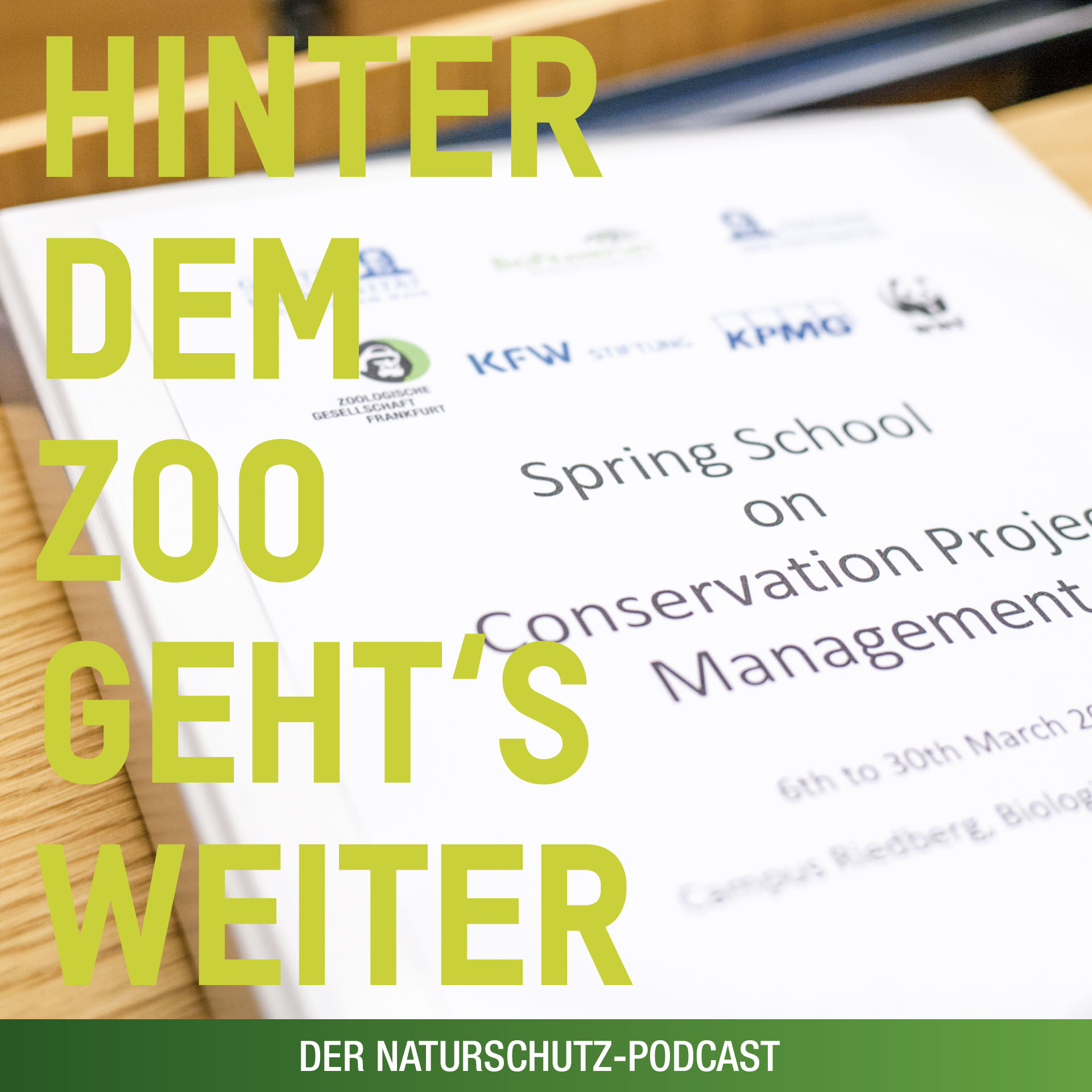 Hinter dem Zoo geht\'s weiter - Der Naturschutzpodcast aus Frankfurt