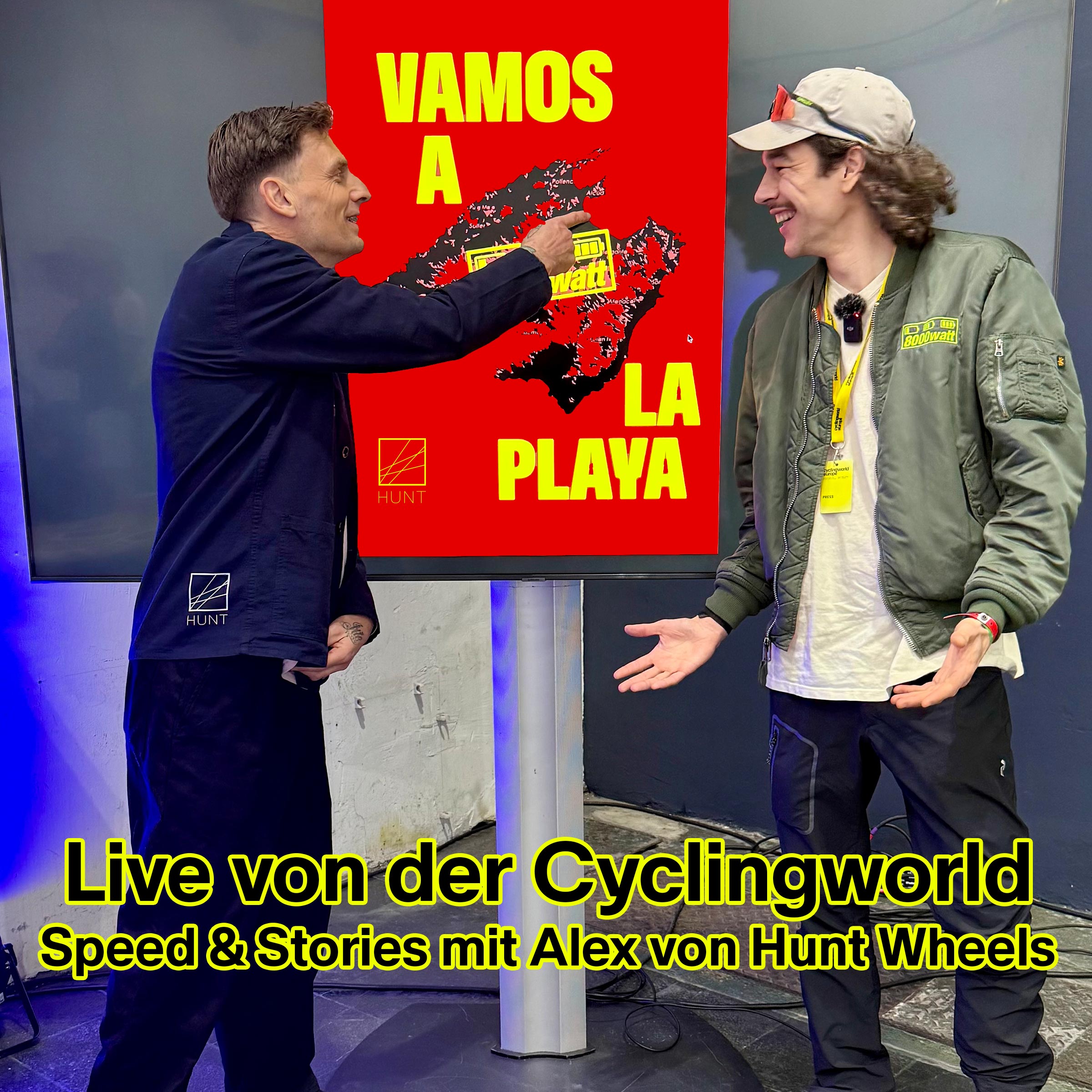 101- Frequenz Julien: Live von der Cyclingworld mit Alex Bethge von Hunt Wheels episode artwork