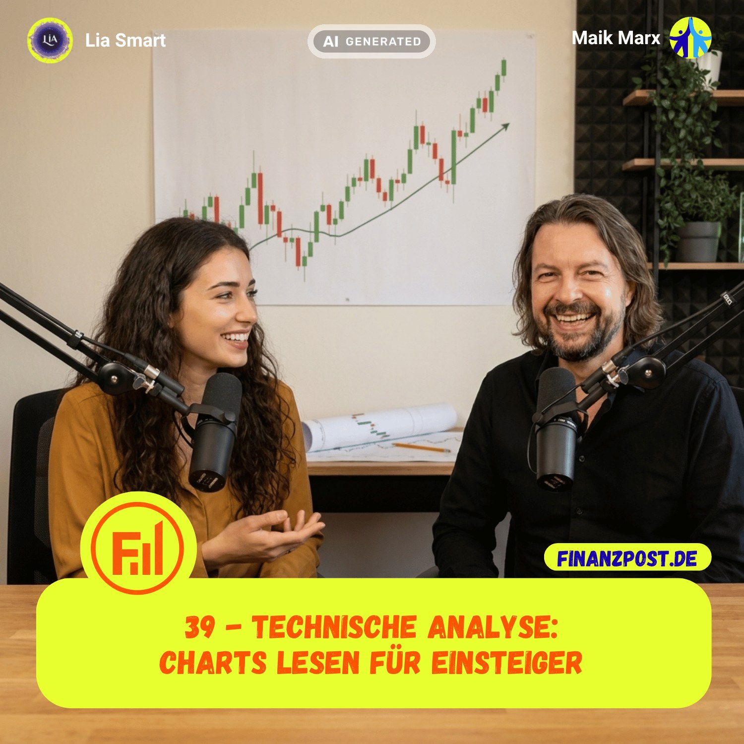 39 – Technische Analyse – Charts lesen für Einsteiger episode artwork