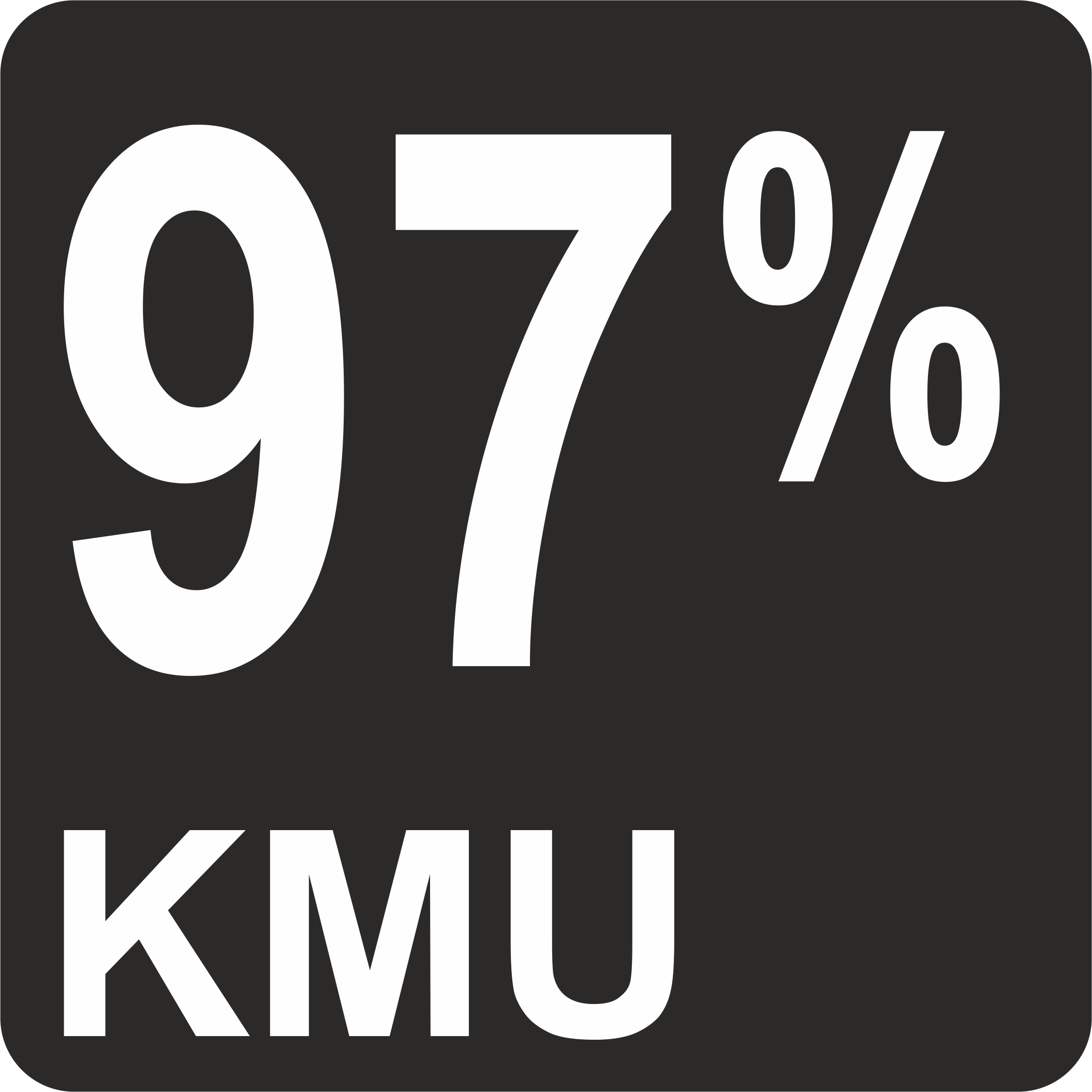97% KMU