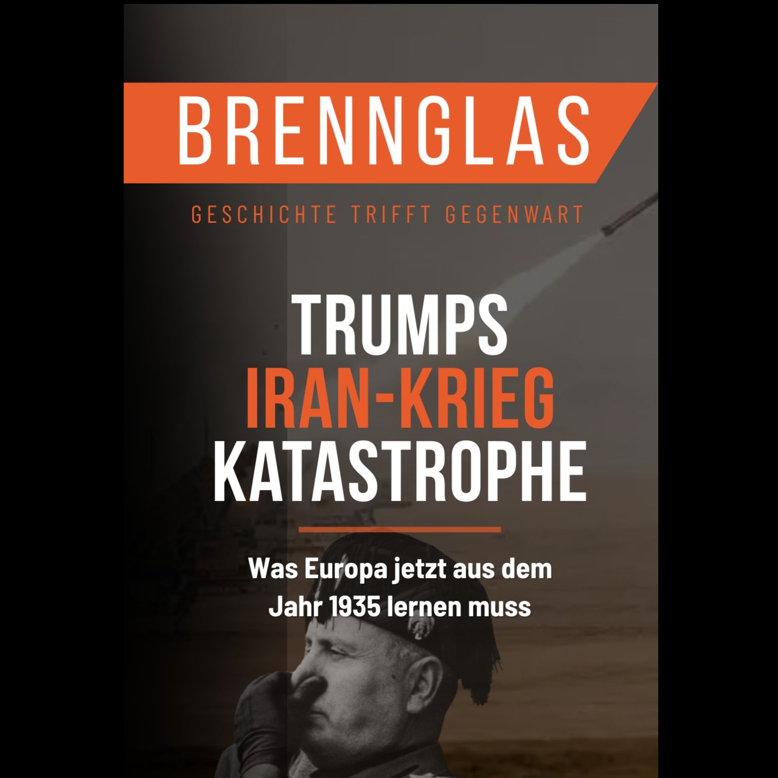BRENNGLAS: Trumps Iran-Krieg Katastrophe BRENNGLAS: Trumps Iran-Krieg Katastrophe