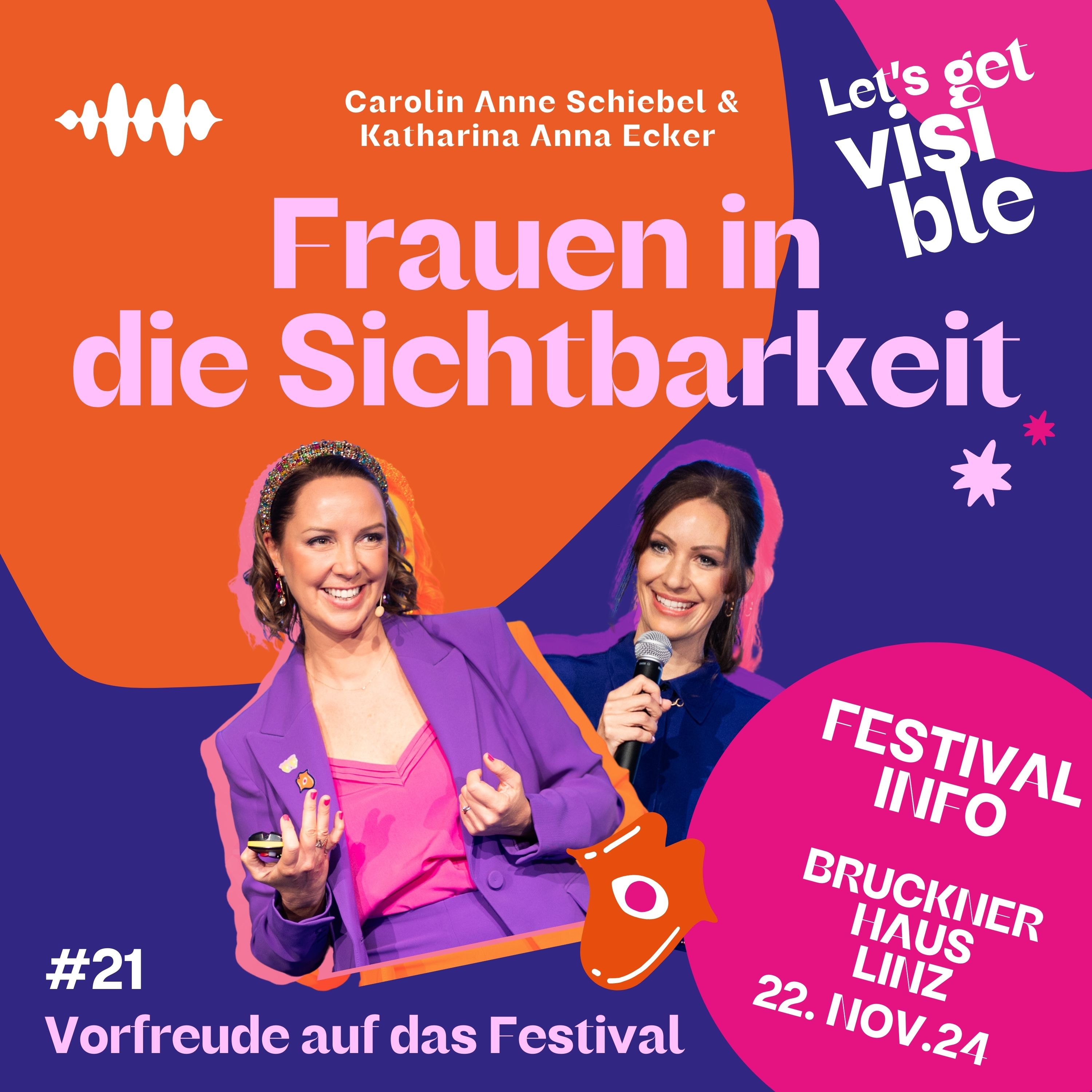 Der LET\'S GET VISIBLE Podcast - Frauen in die Sichtbarkeit
