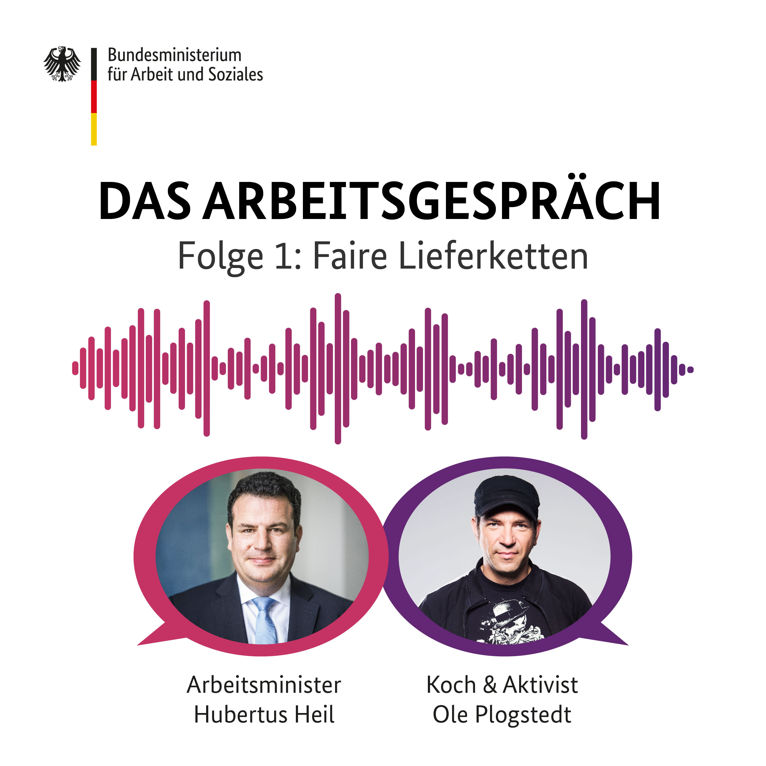 Das Arbeitsgespräch – Der Podcast mit Arbeitsminister Hubertus Heil