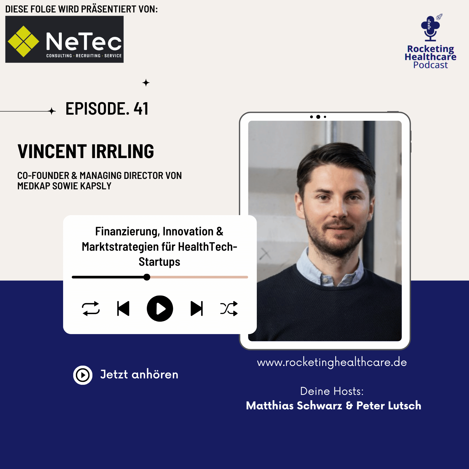 Rocketing Healthcare: Startups & Innovationen im Gesundheitswesen