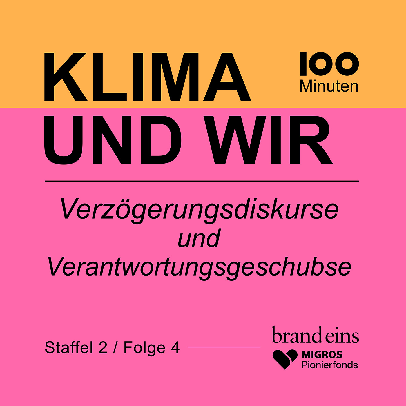 “Verzögerungsdiskurse und Verantwortungsgeschubse” episode artwork