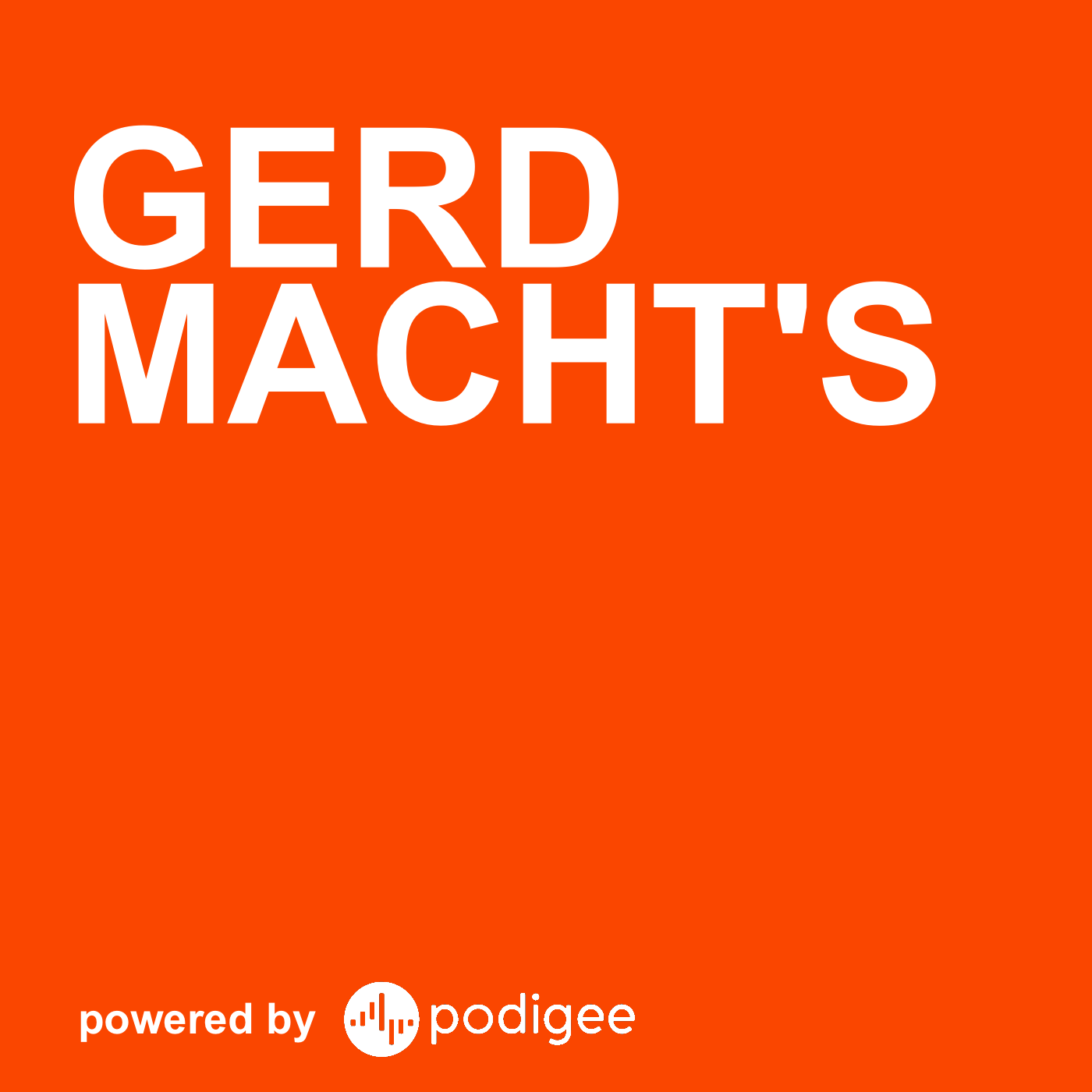 Gerd macht's Podcast podcast artwork